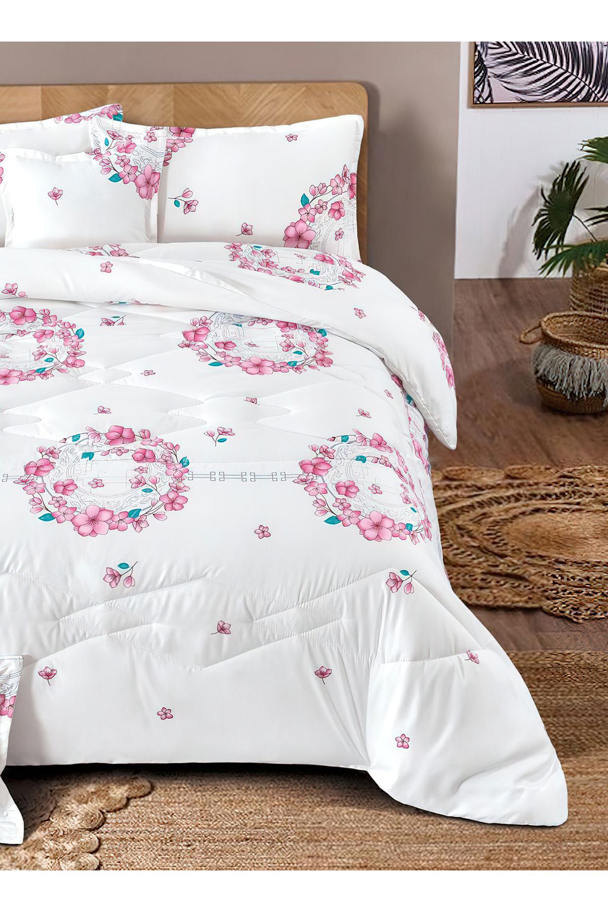 Generic-Comforter Set King Size 6 Pieces Comforter Set Twin Unisex Bedding Set 3