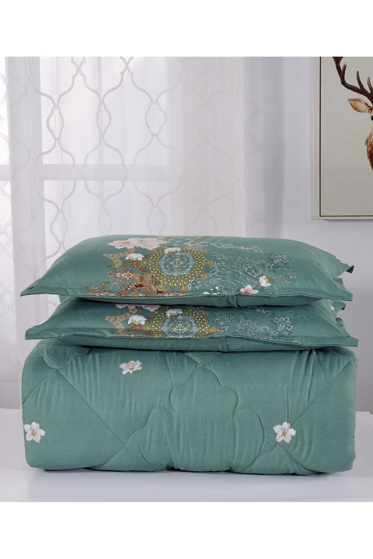 Generic-Comforter Set King Size 6 Pieces Comforter Set Twin Unisex Bedding Set 2