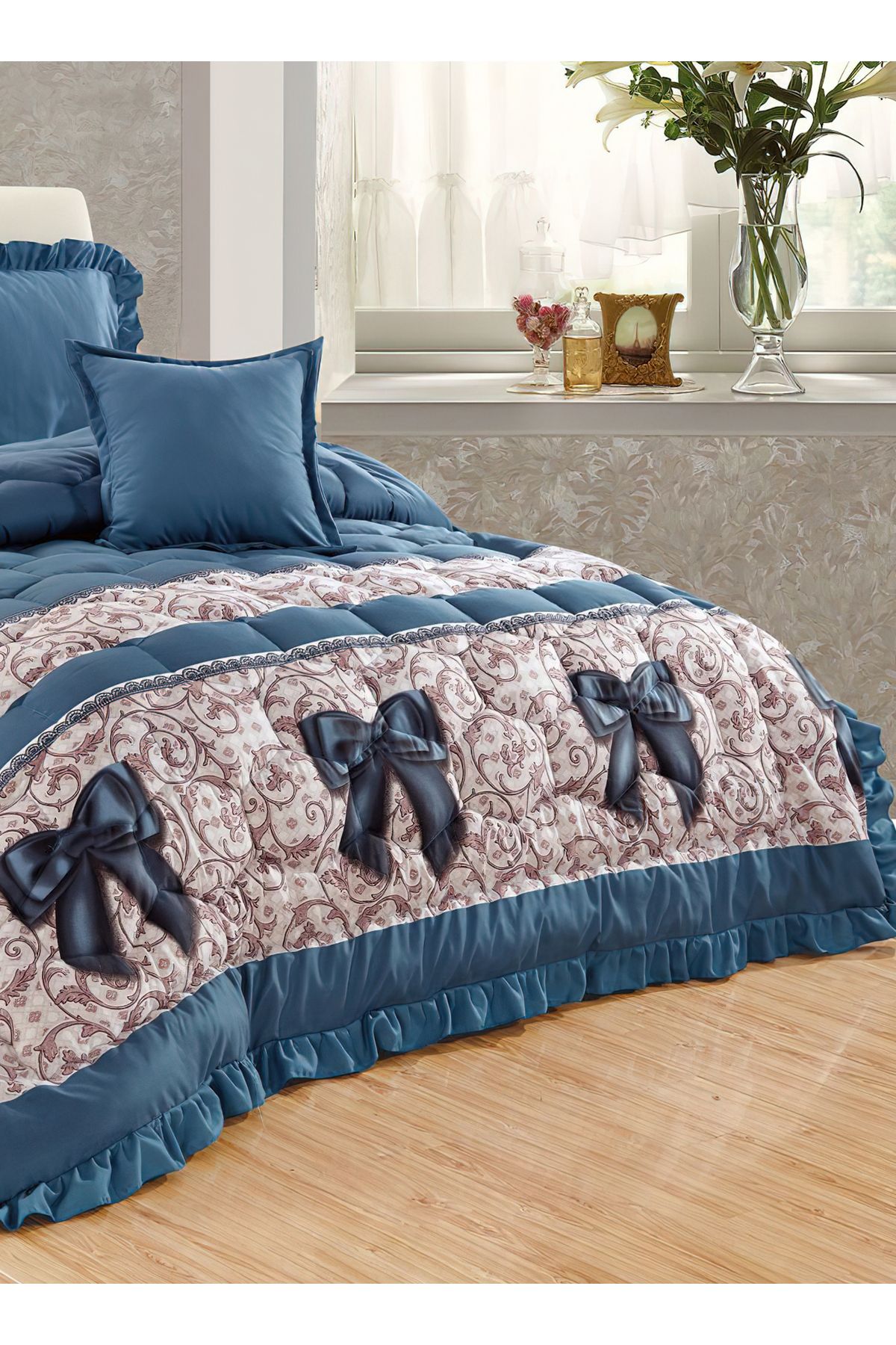 Generic-Comforter Set King Size 6 Pieces Comforter Set Twin Unisex Bedding Set 3
