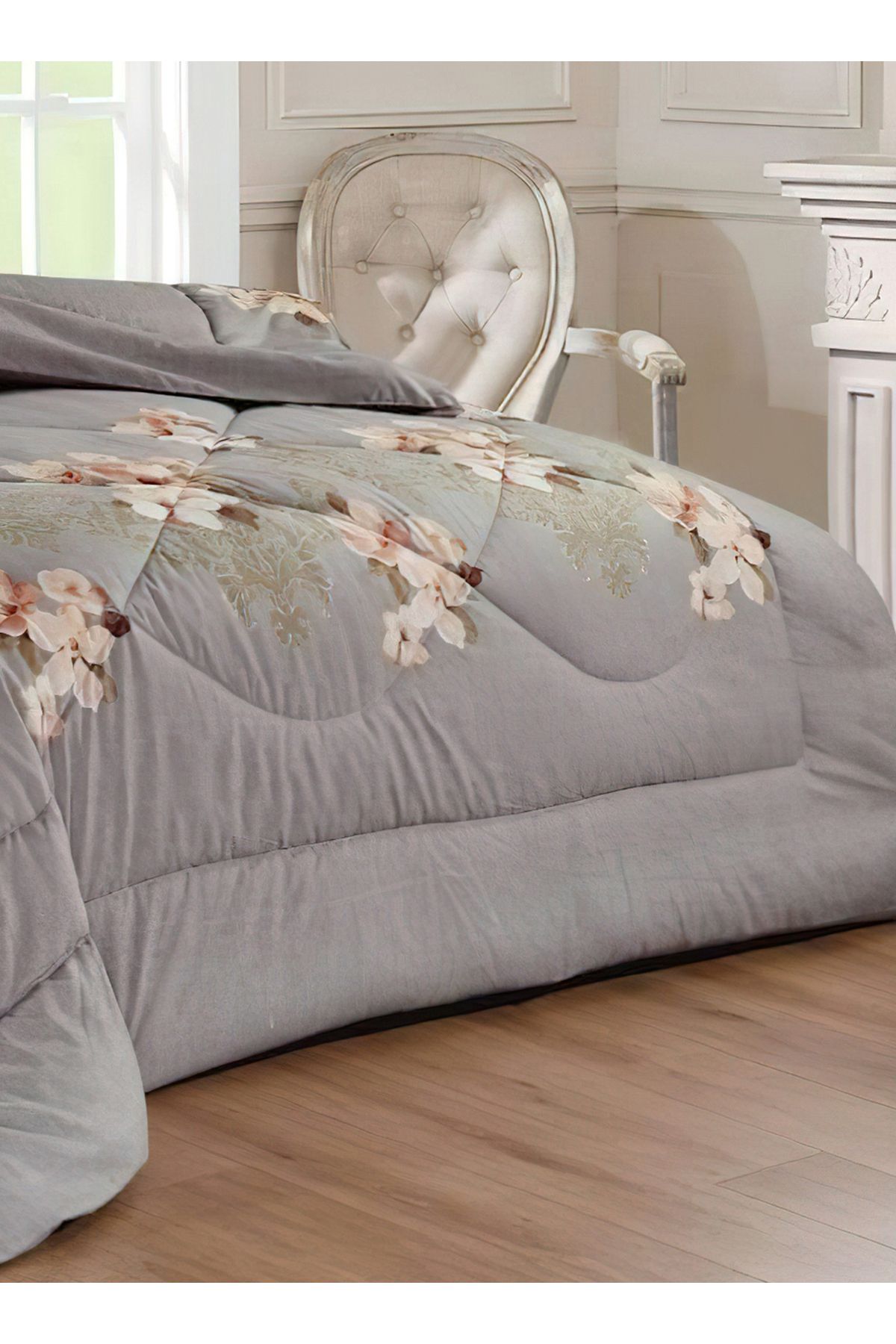 Generic-Comforter Set 4 Piece Single Size Elegant Bedspread Lightweight Comforter Suitable for All Seasons 3