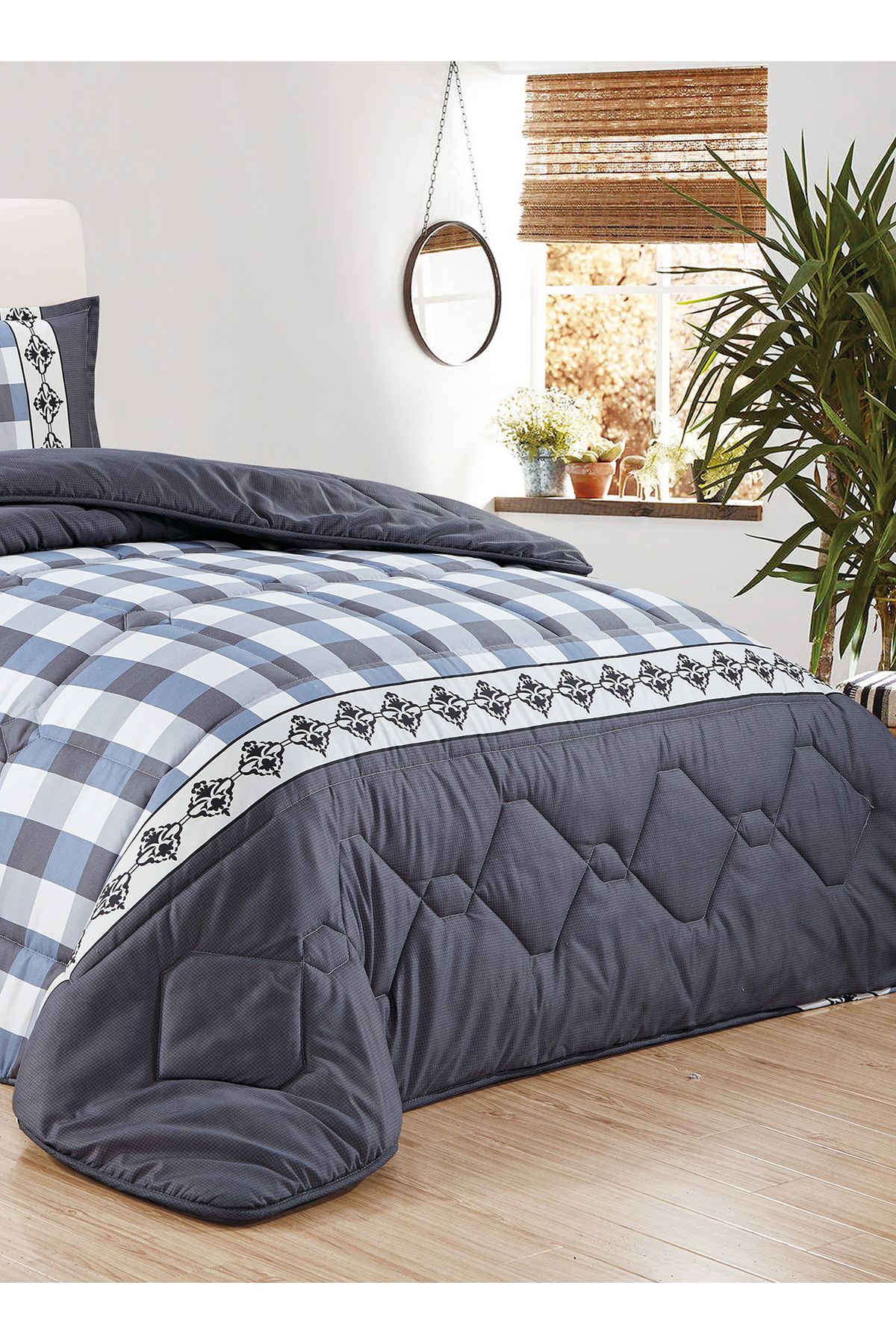 Generic-Comforter Set 4 Piece Single Size Elegant Bedspread Lightweight Comforter Suitable for All Seasons 3