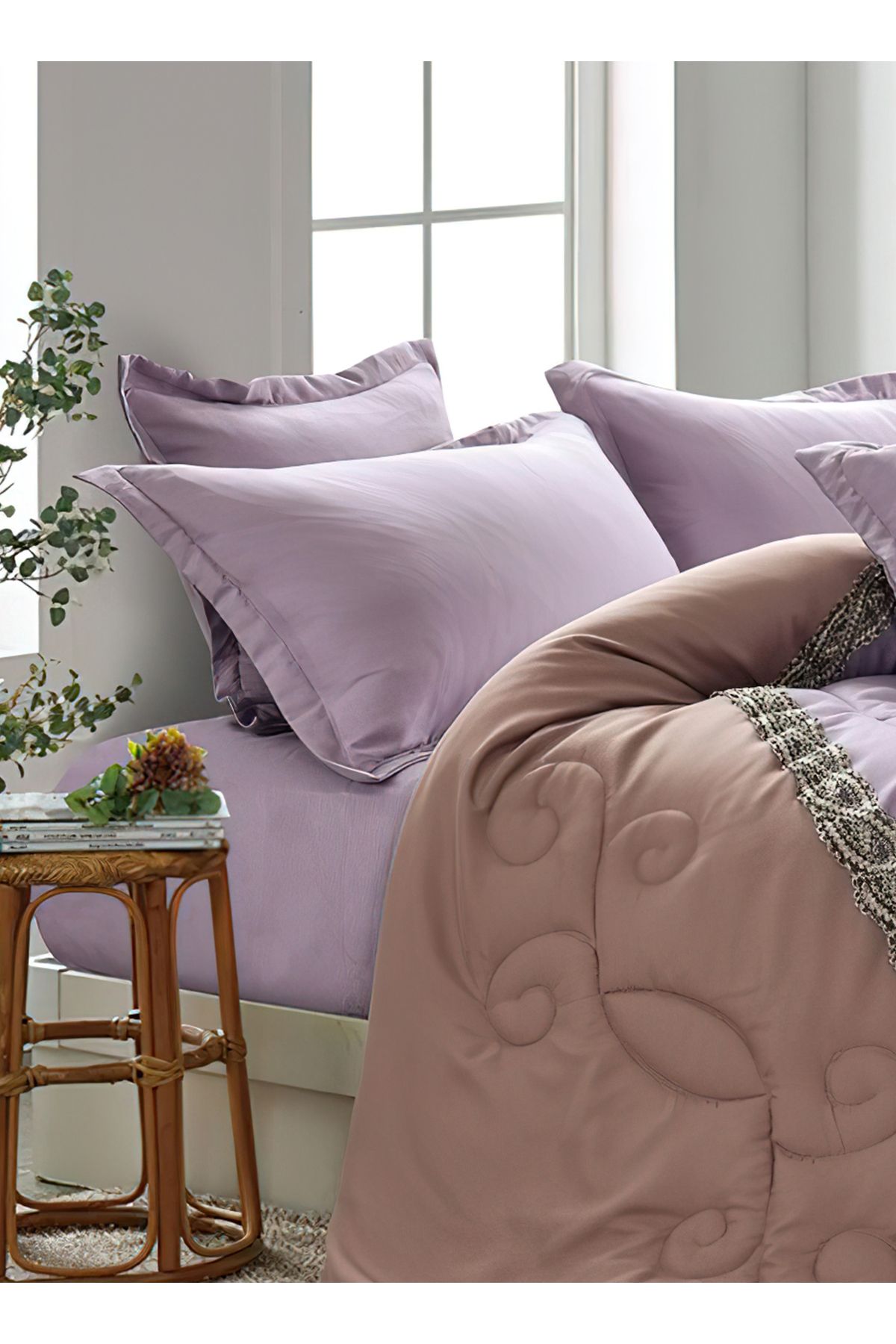 Generic-Comforter Set King Size 6 Pieces Comforter Set Twin Unisex Bedding Set 4