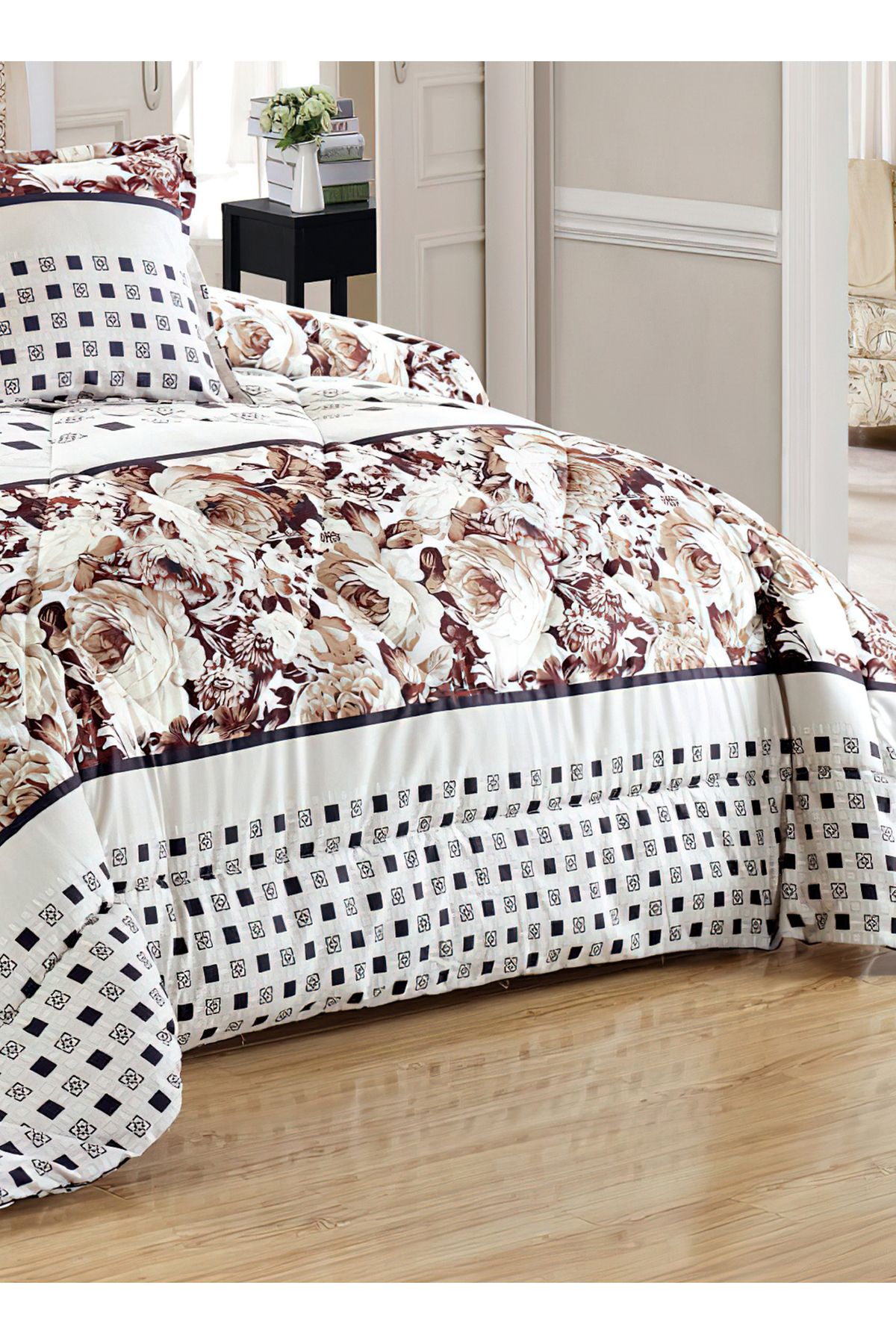Generic-Comforter Set King Size 6 Pieces Comforter Set Twin Unisex Bedding Set 3