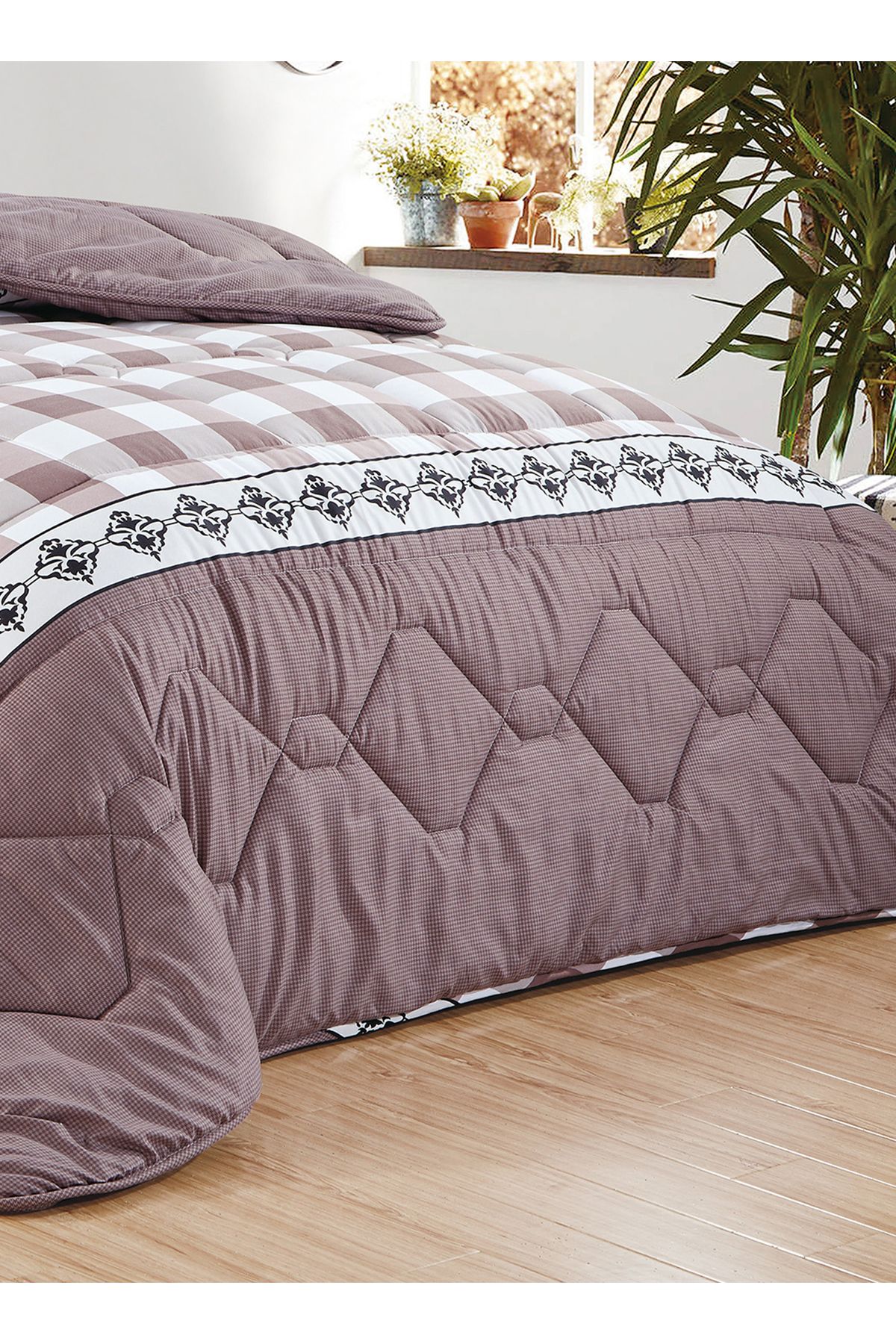 Generic-Comforter Set 4 Piece Single Size Elegant Bedspread Lightweight Comforter Suitable for All Seasons 3