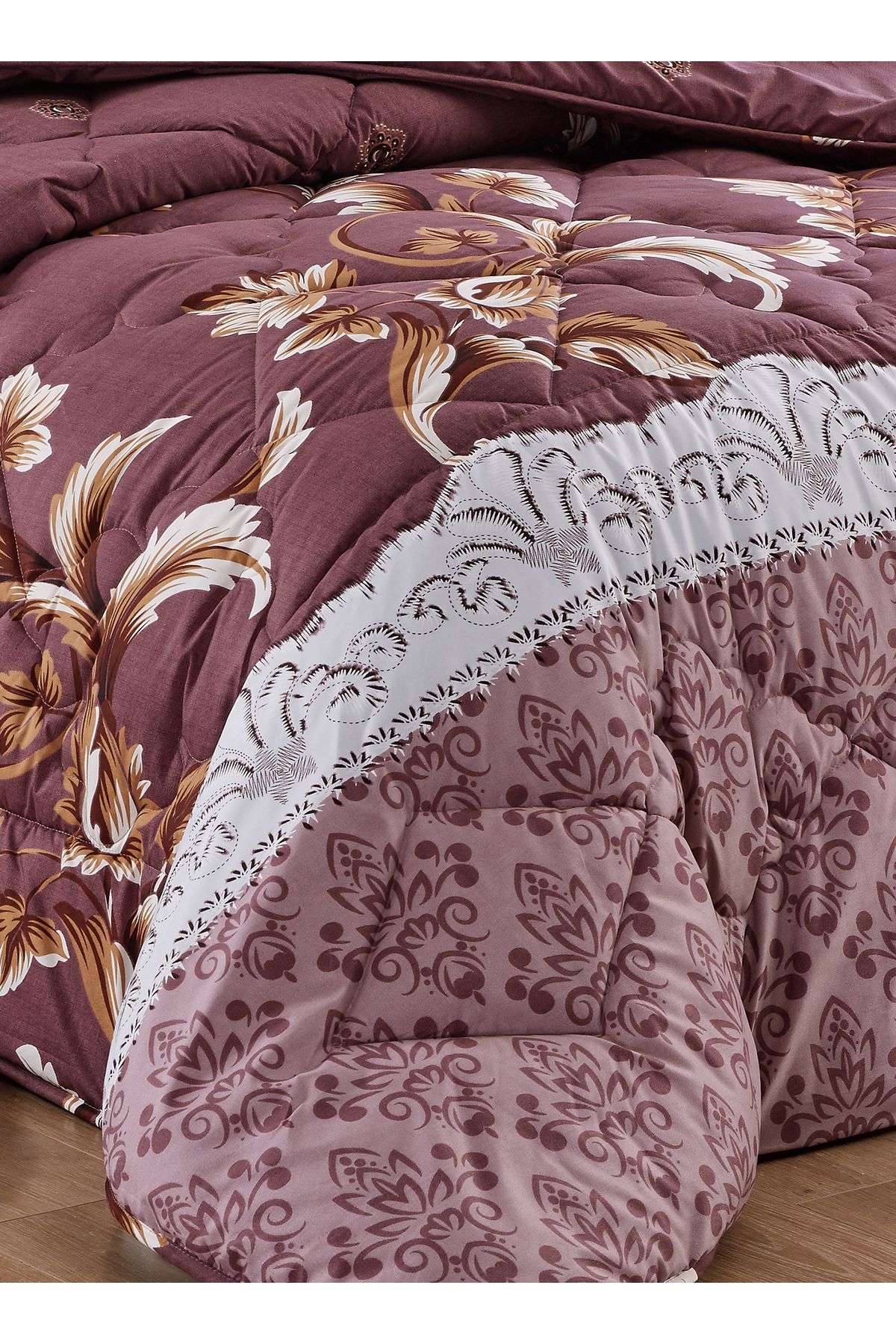 Generic-Comforter Set 4 Piece Single Size Elegant Bedspread Lightweight Comforter Suitable for All Seasons 5