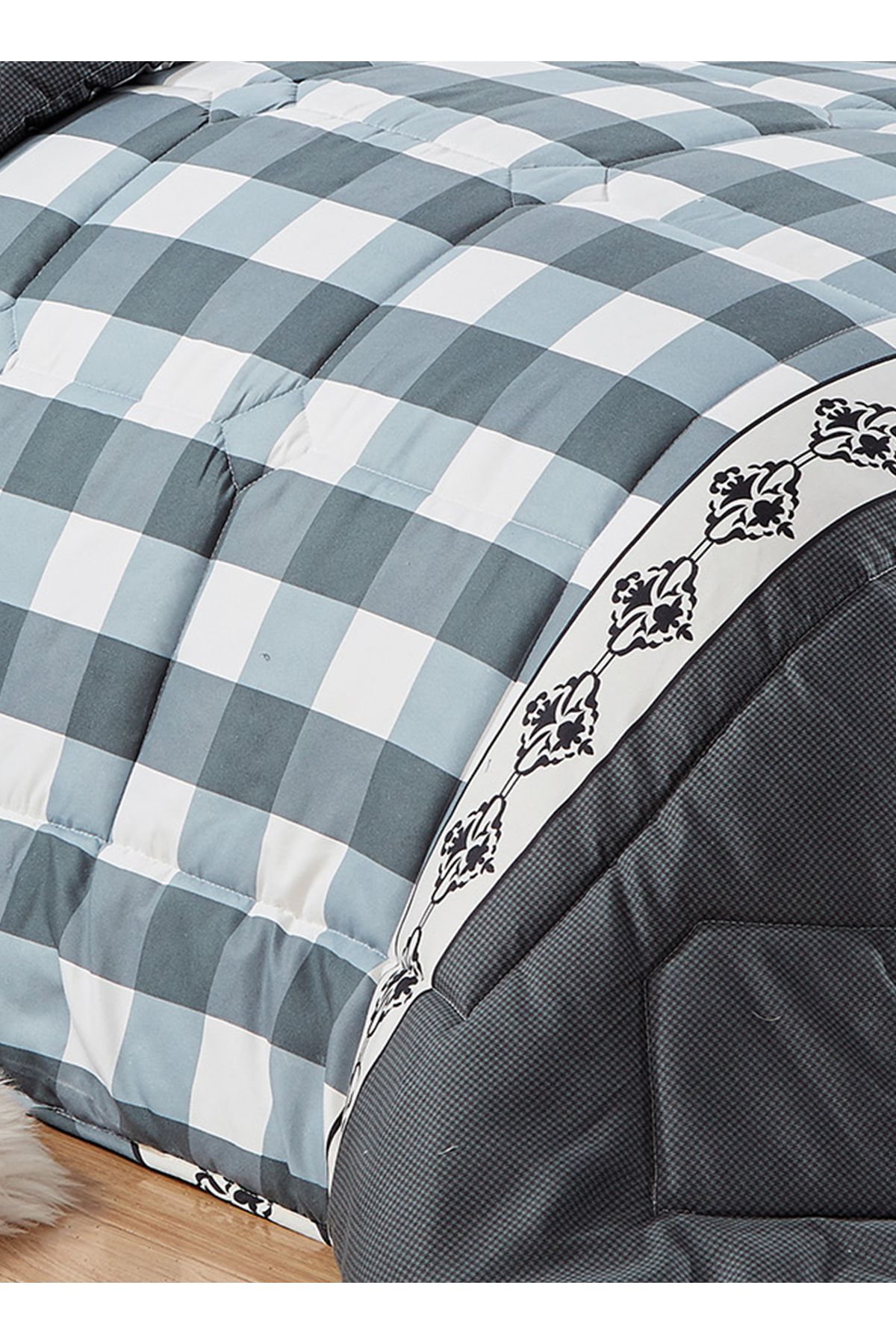 Generic-Comforter Set 4 Piece Single Size Elegant Bedspread Lightweight Comforter Suitable for All Seasons 5
