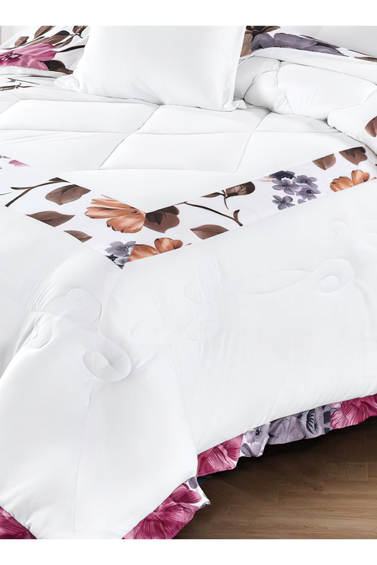Generic-Comforter Set 4 Piece Single Size Elegant Bedspread Lightweight Comforter Suitable for All Seasons 5