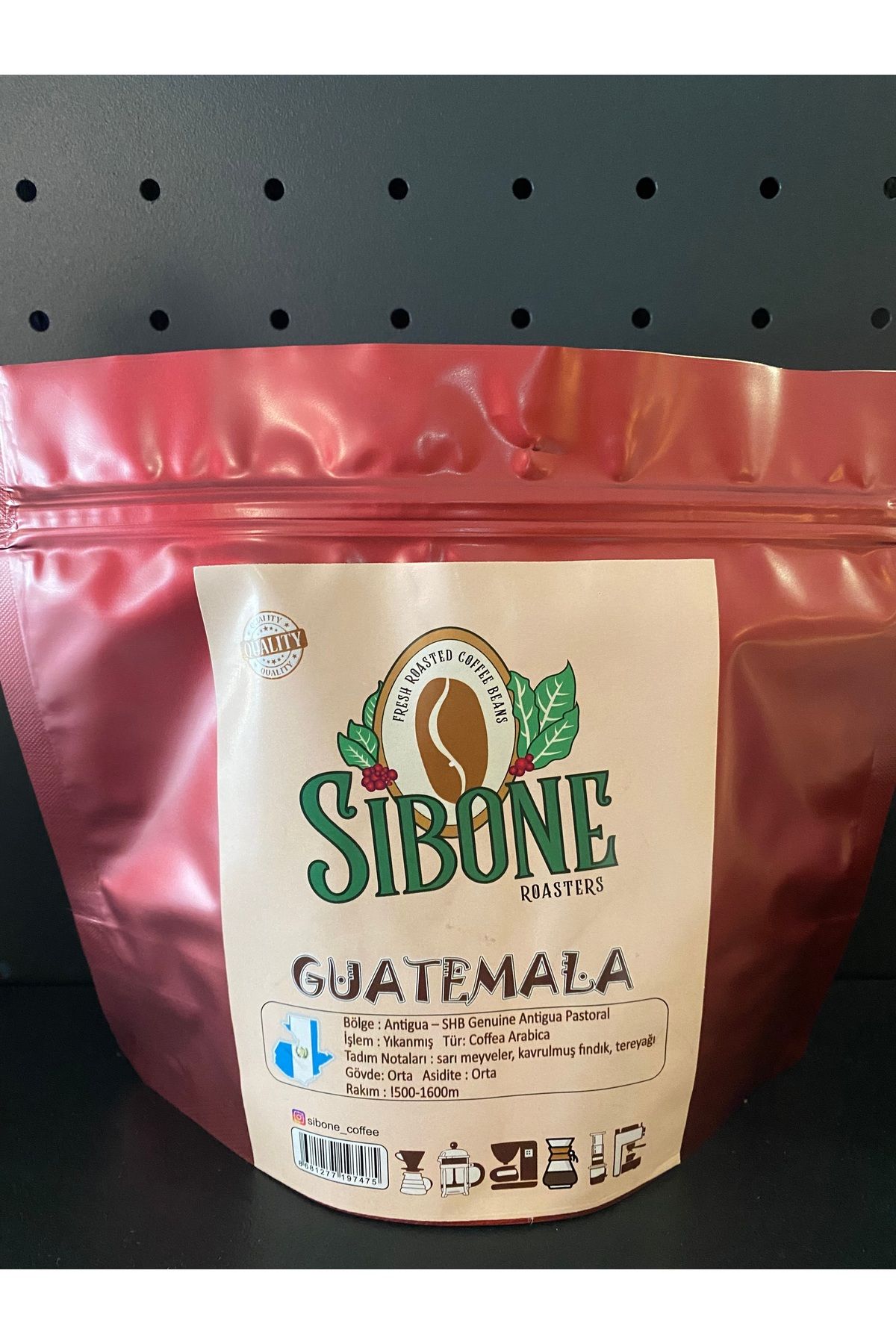 sibone coffee Sibone Guatemala Antigua Filtre Kahve 250 gr.