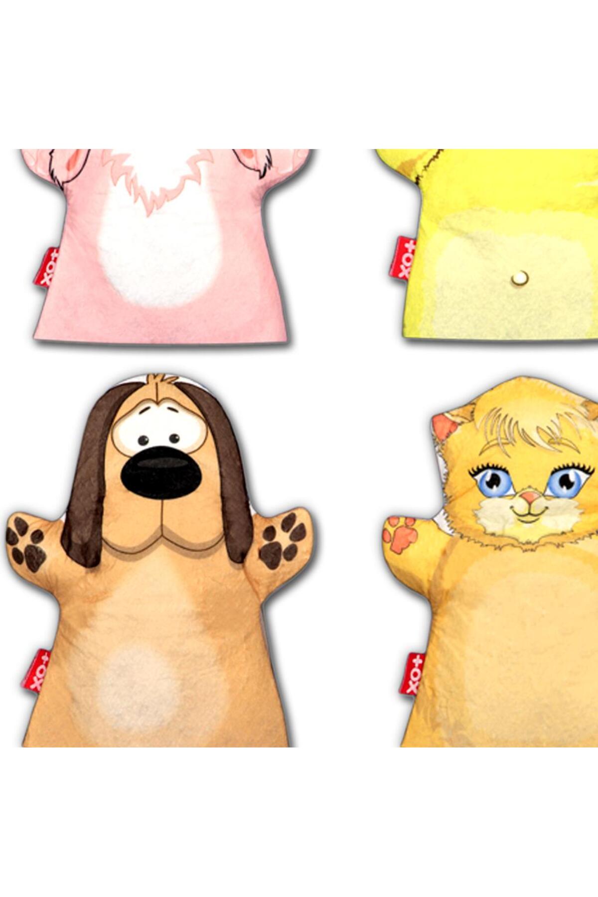 ست عروسک دستی «دوستان کوچک ما»، ۴ تکه، اسباببازی آموزشی