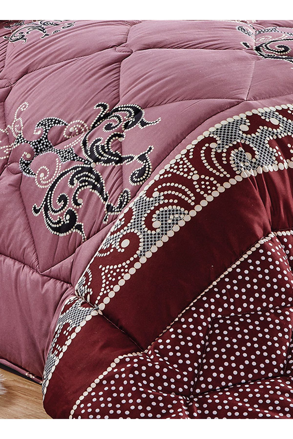 Generic-Comforter Set 4 Piece Single Size Elegant Bedspread Lightweight Comforter Suitable for All Seasons 5