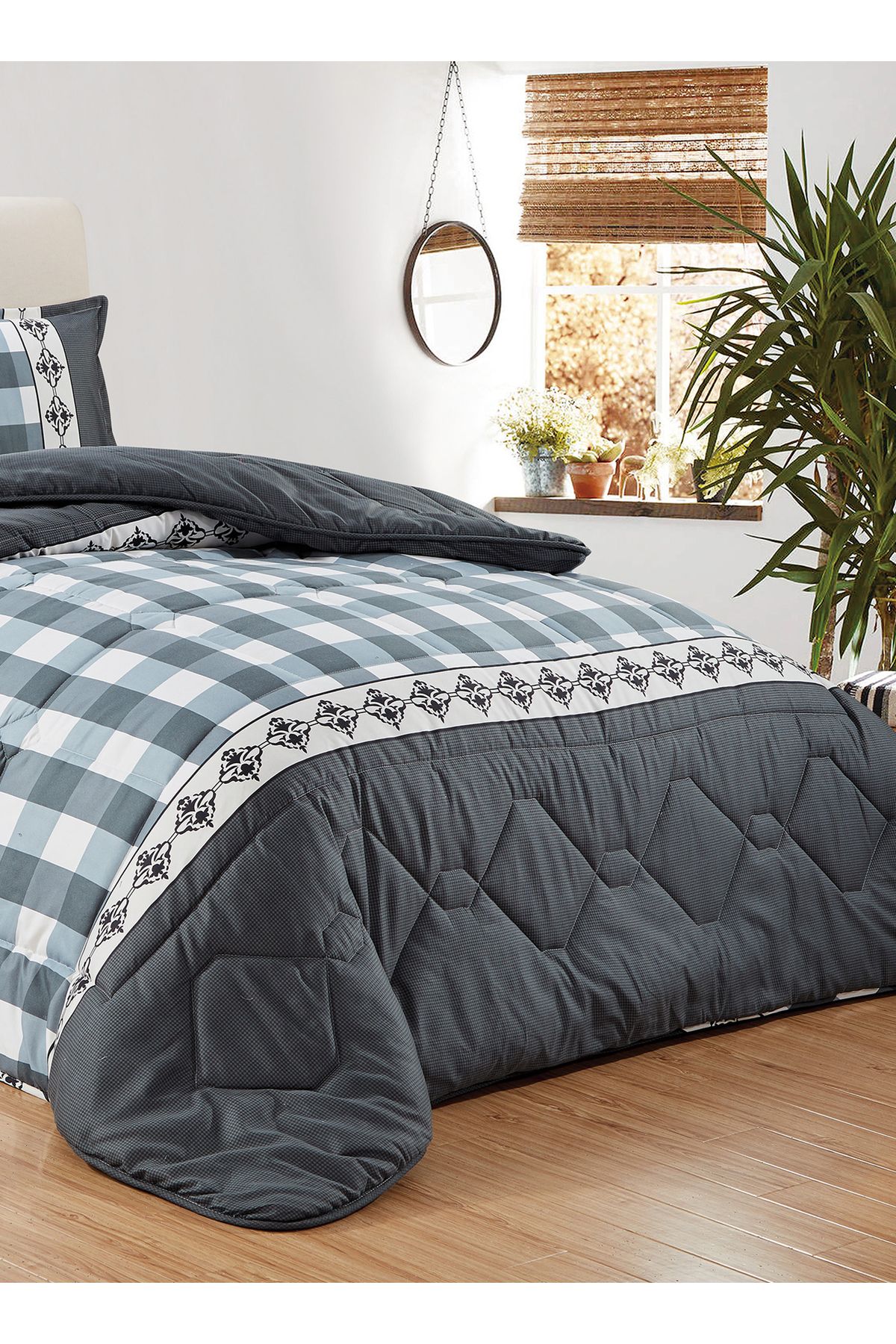Generic-Comforter Set King Size 6 Pieces Comforter Set Twin Unisex Bedding Set 3