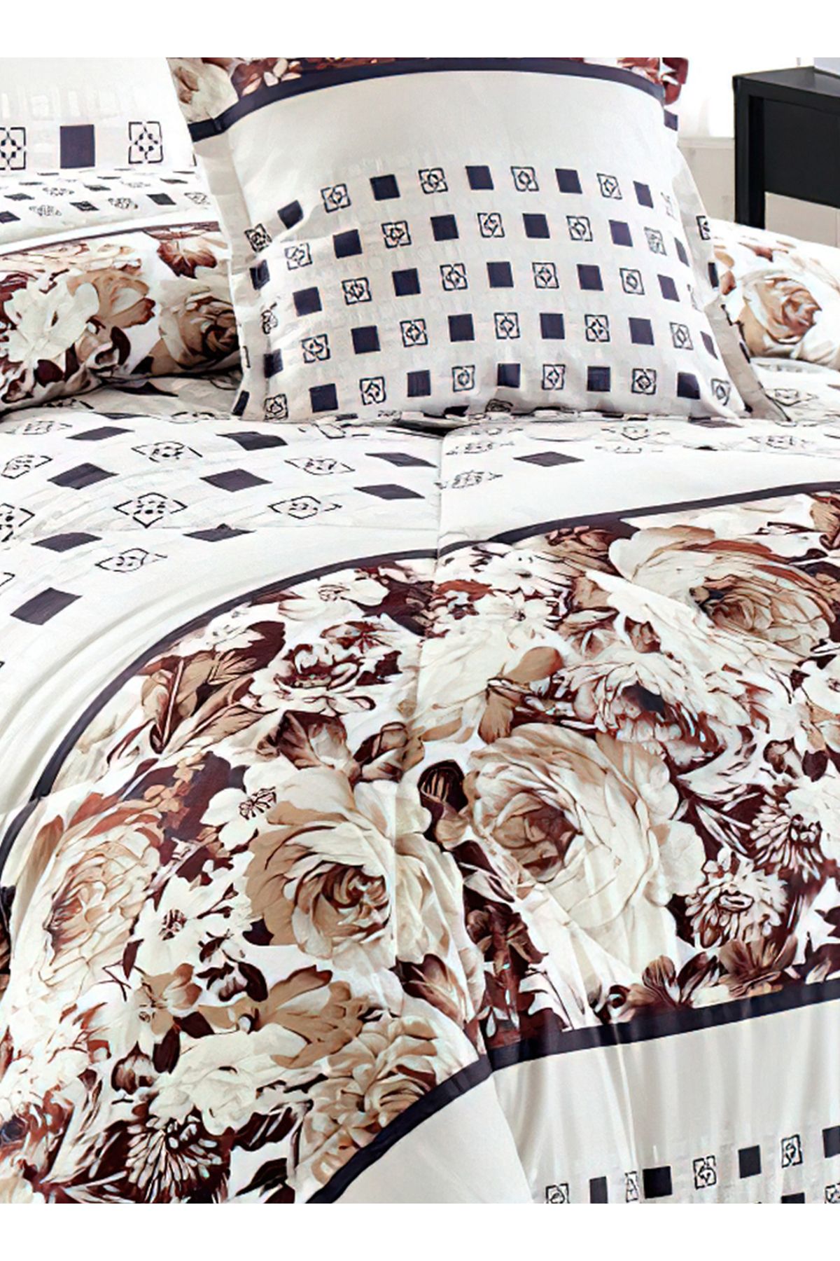 Generic-Comforter Set 4 Piece Single Size Elegant Bedspread Lightweight Comforter Suitable for All Seasons 5