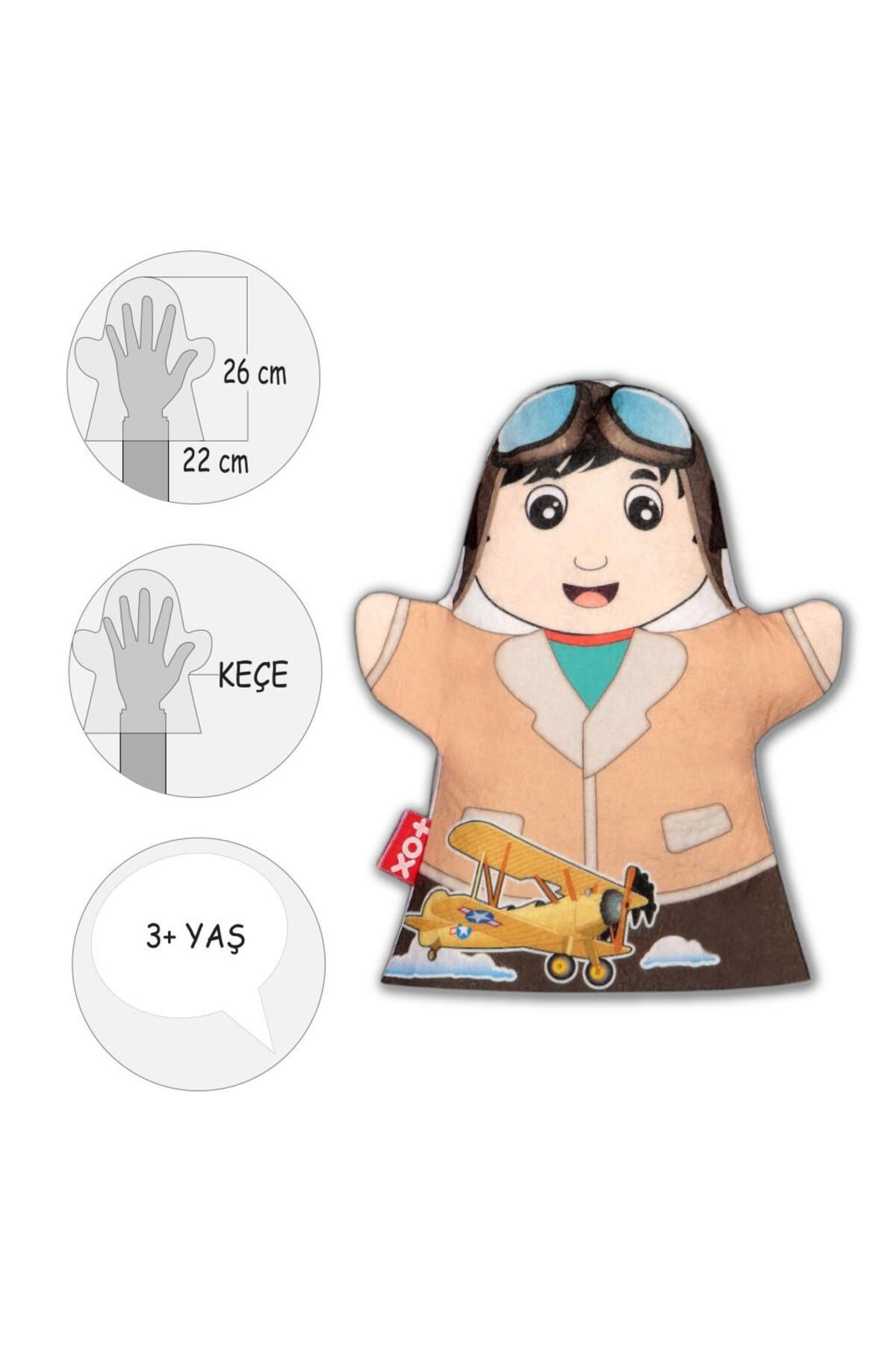 Tox-Pilot Professions Felt Hand Puppet Byr [Tcrtbyr] 4