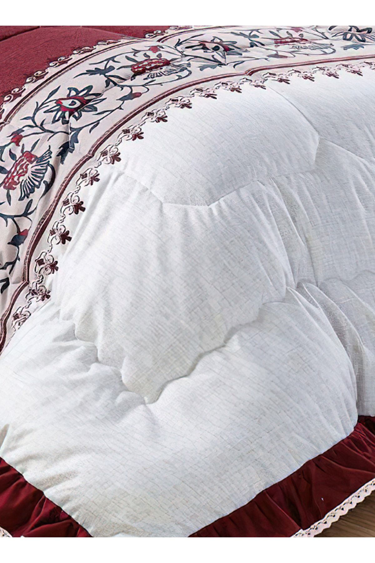 Generic-Comforter Set 4 Piece Single Size Elegant Bedspread Lightweight Comforter Suitable for All Seasons 5