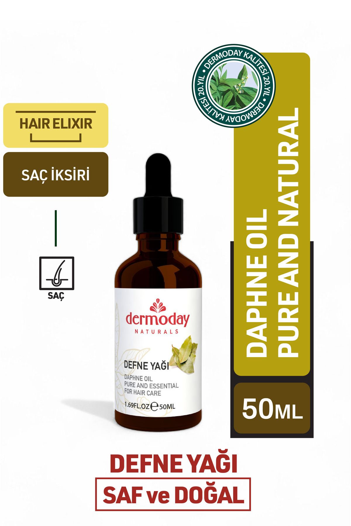 Dermoday Defne Yaği 50 Ml