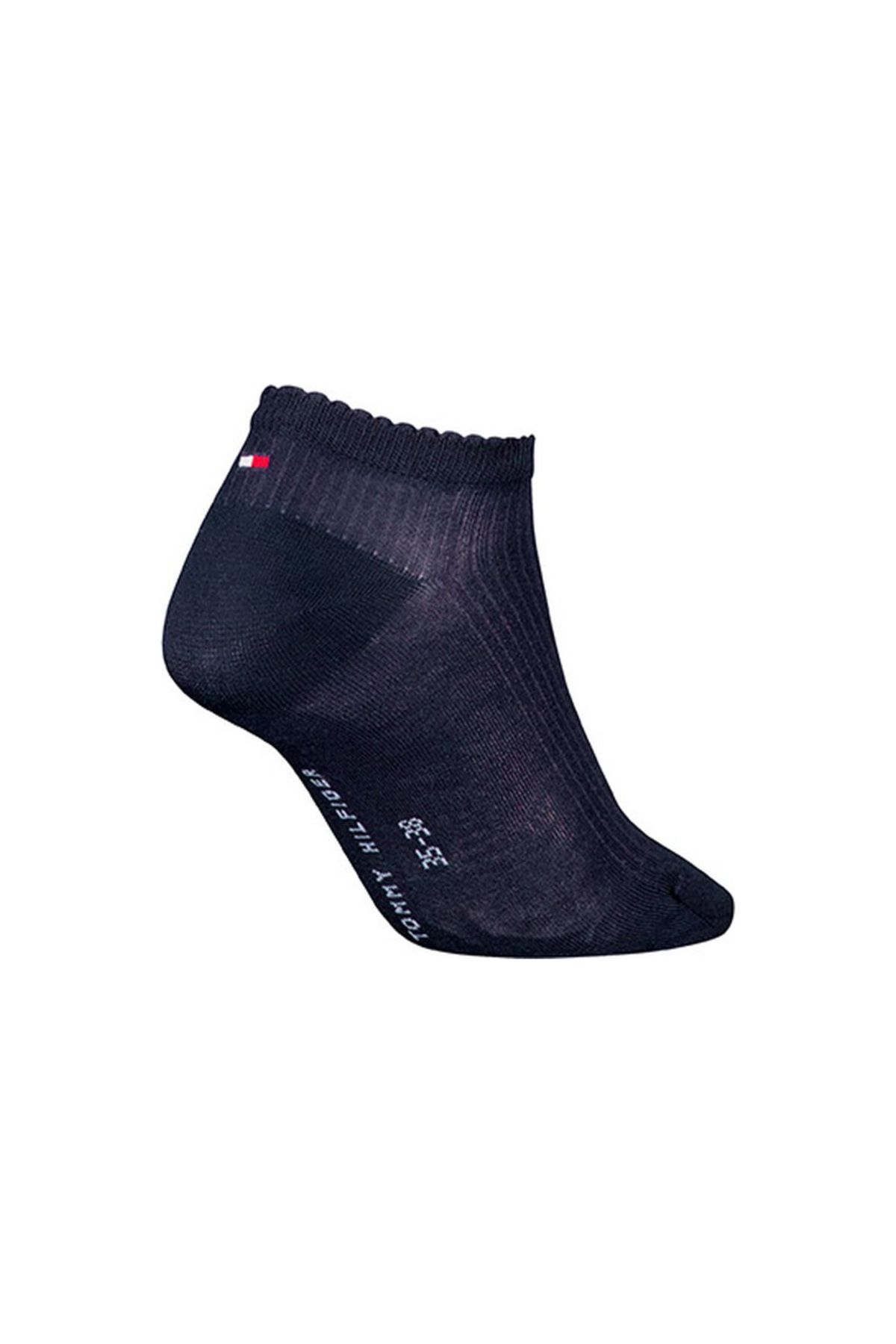 Tommy Hilfiger-Navy Blue Women's Booties Th Socks 2