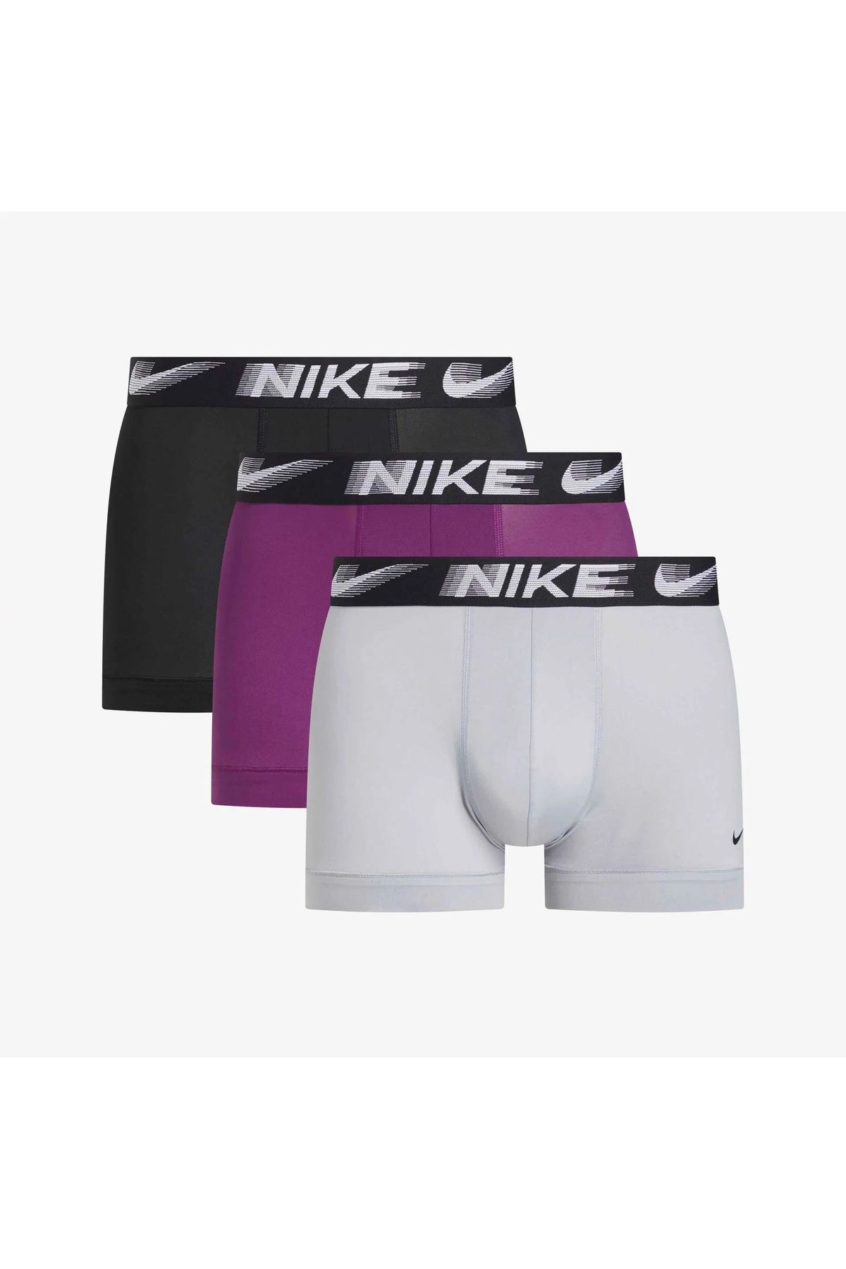 Nike Essential Micro Erkek Renkli Boxer 3"lü Paket