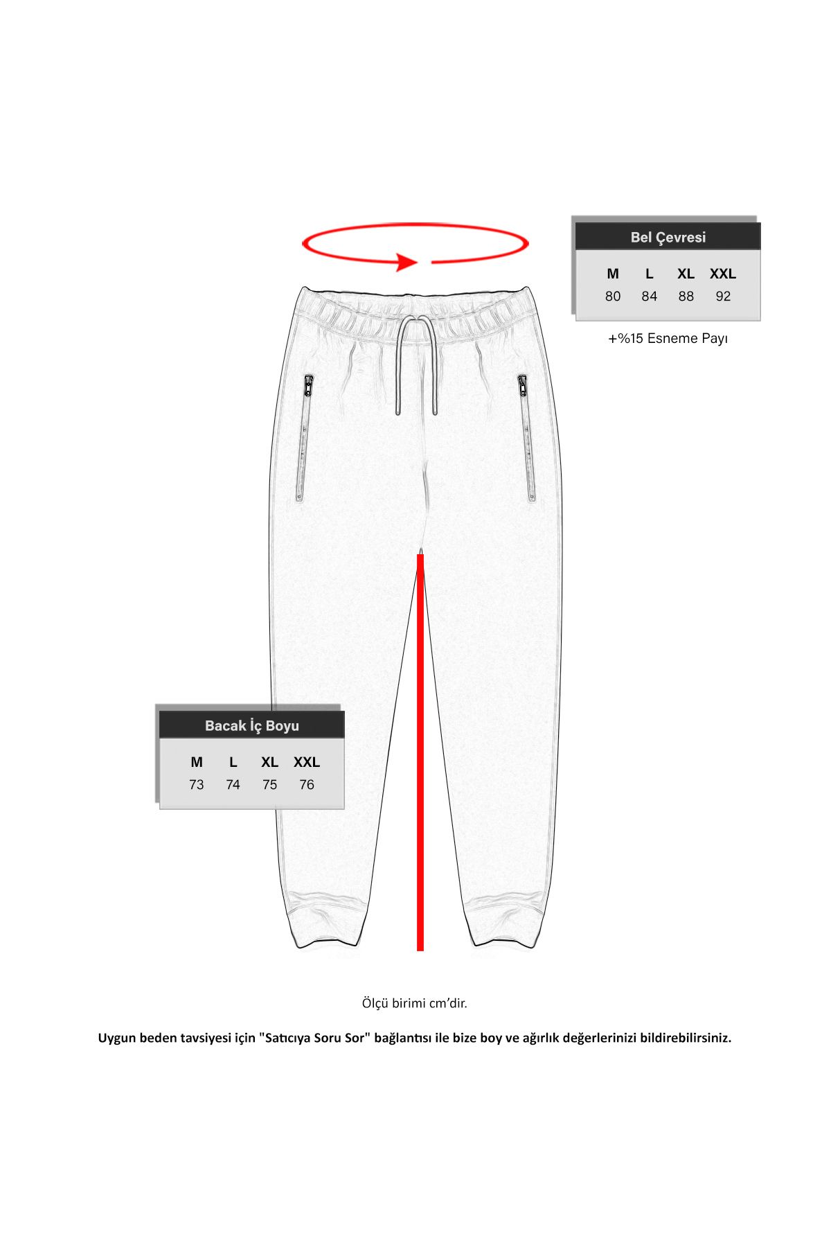 Cottonland-Pantaloni de iarnă din bumbac ROCCO pentru bărbați - TAB gros, cu fermoar și elastic 2