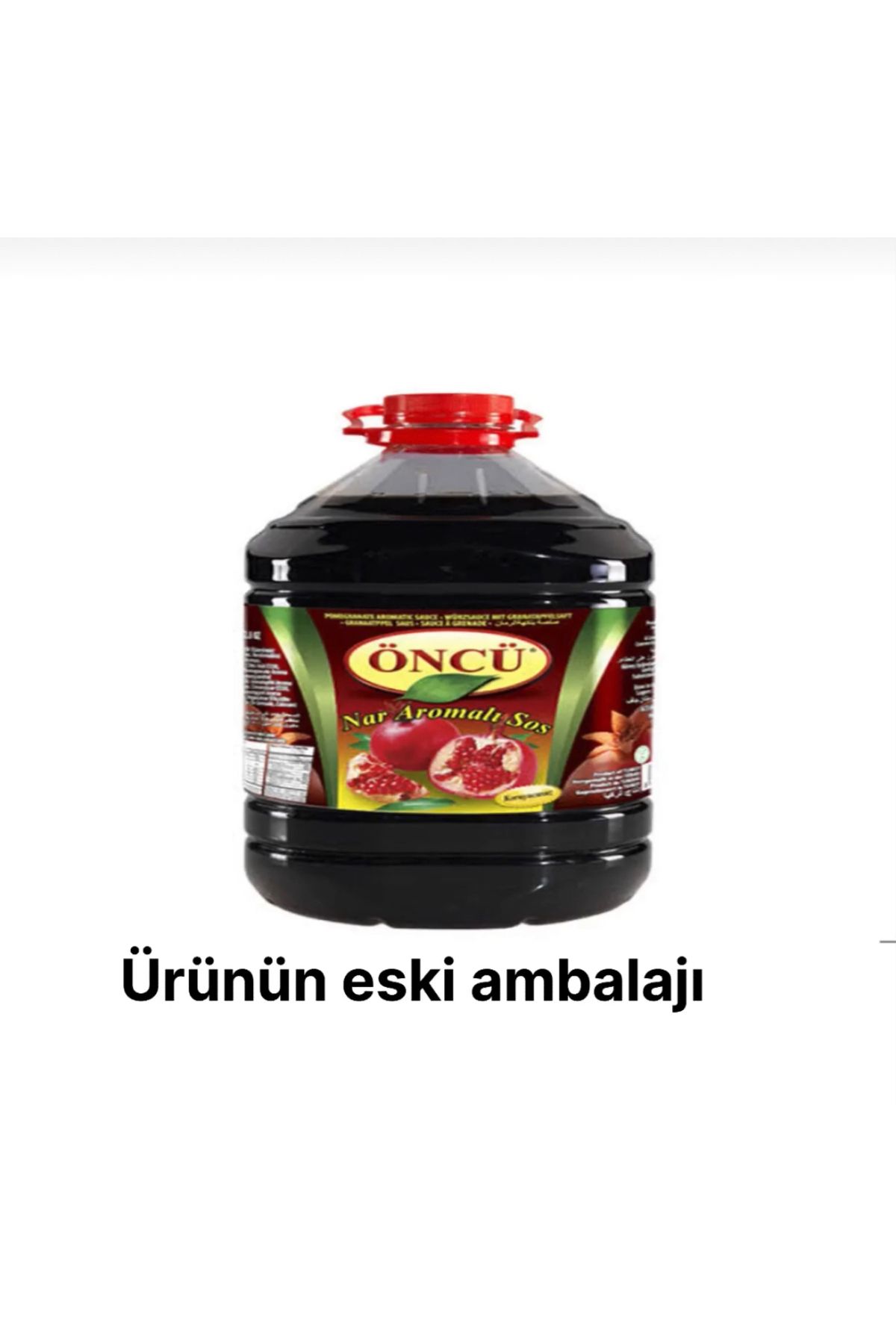 Öncü Öncü Nar Ekşisi Sos 4000Gr