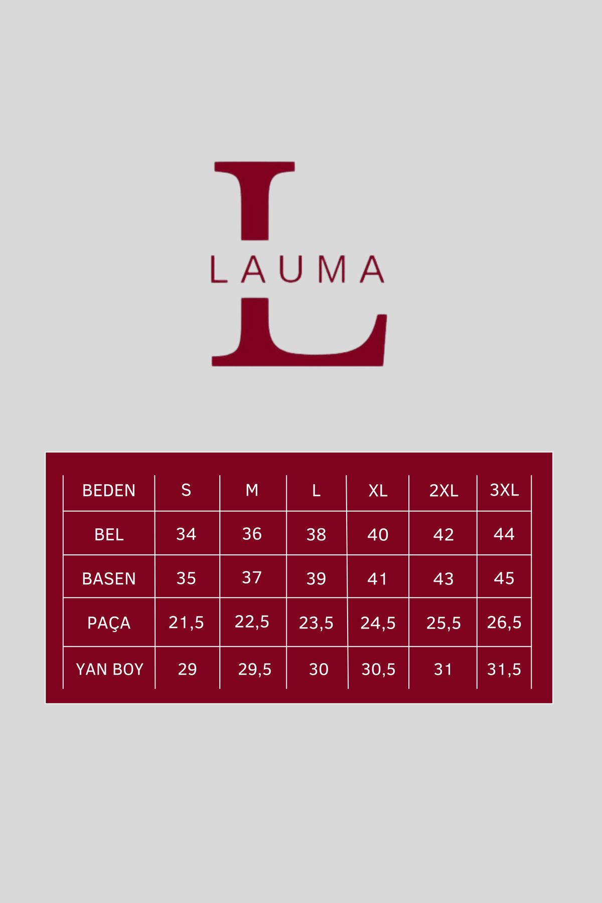 LAUMA-Cotton Flexible Lycra Claret Red Men's Boxers 3 Pack 5