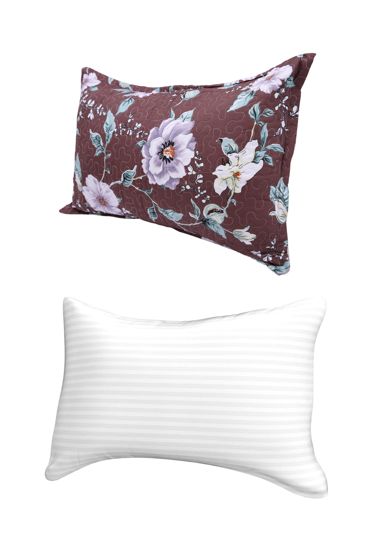 Generic-Floral 2 Piece 1 Pillows and 1 Pillow Case Set 50x75cm 1