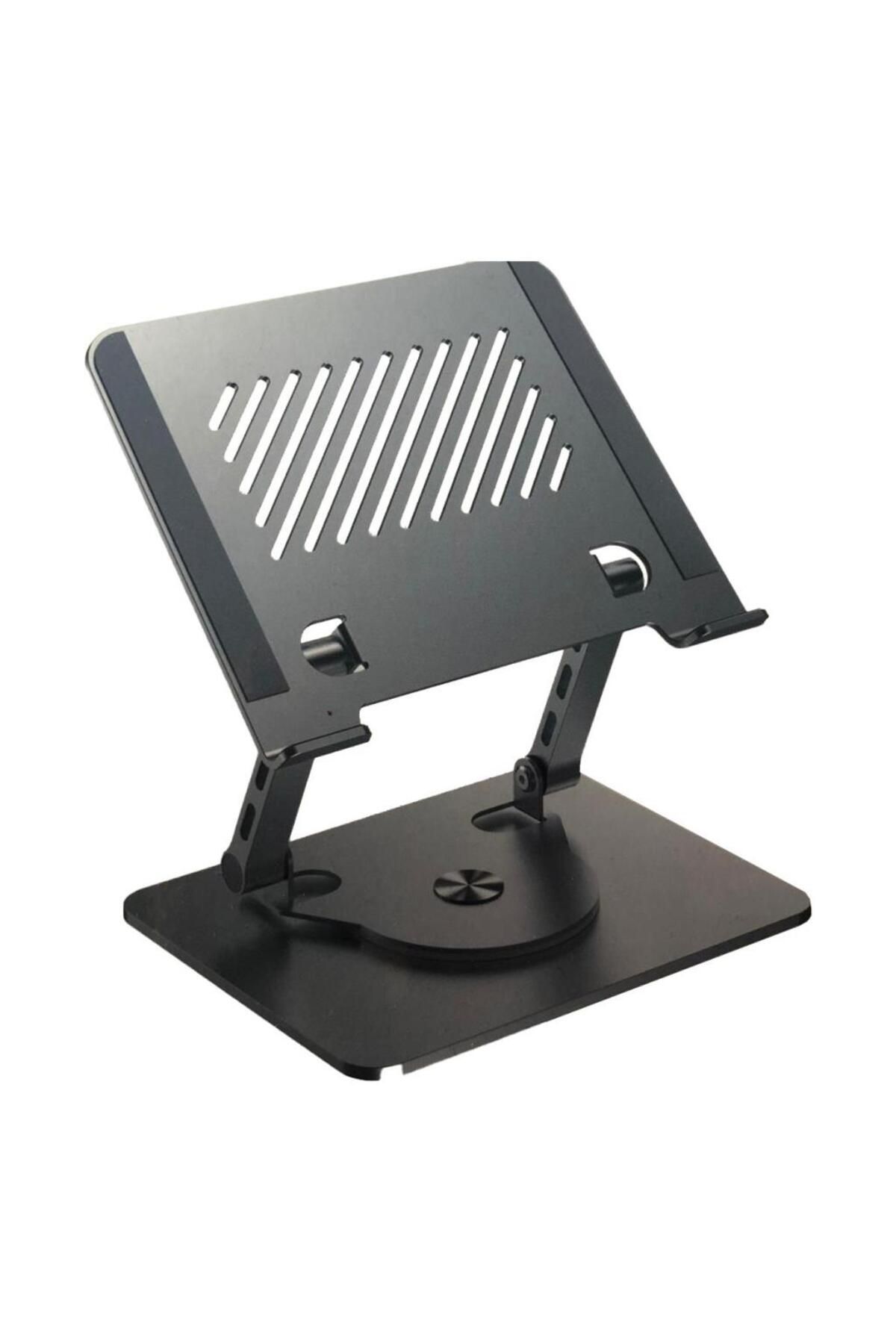 Daytona Zr-573 360° Döner Metal Notebook Stand, Açık Gri