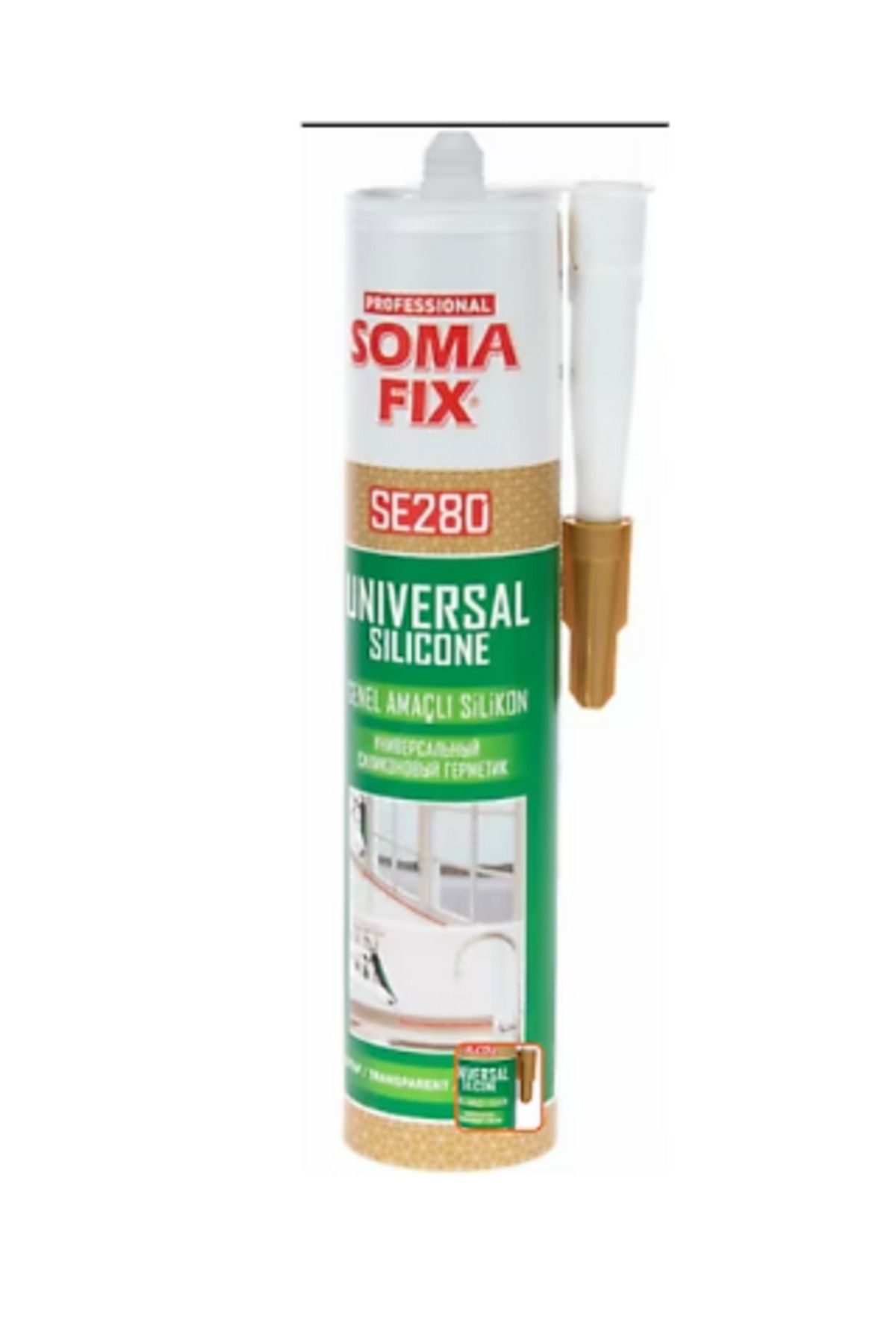 Somafix 290 ml High Tack Hızlı Yapıştırıcı Beyaz