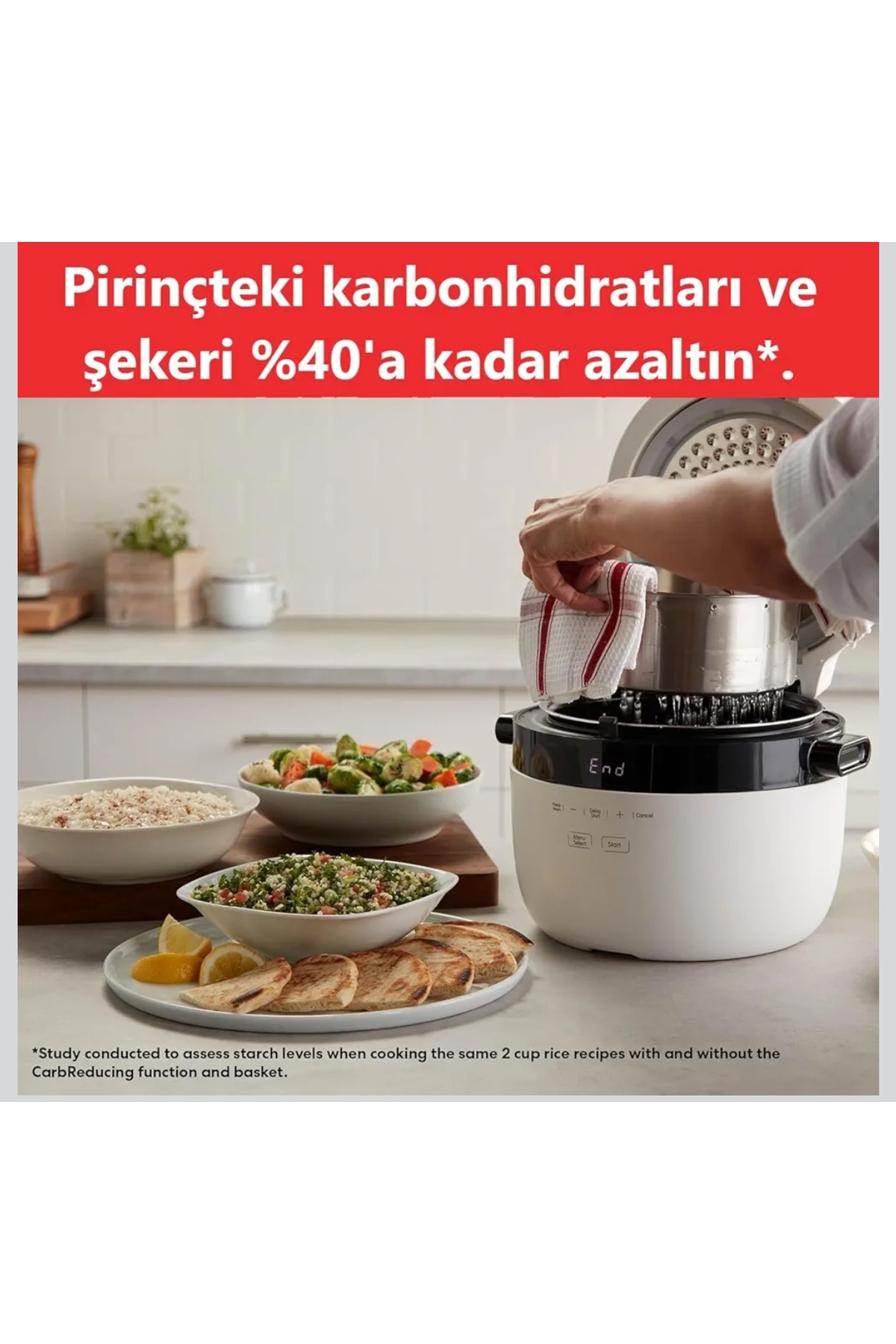 INSTANT Pot Çok Amaçlı Hızlı Pilav Pişirici ve Buharlı Pişirici fotoğrafı 3 (önizleme)