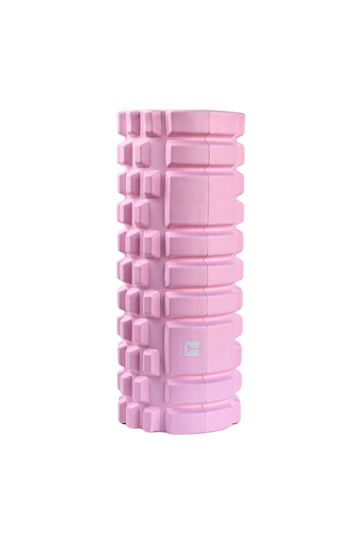 Rebuwo Yüksek Yoğunlukta Orta Sert Deluxe Foam Roller Pilates Masaj Rulosu Tırtıklı Yoga Roller