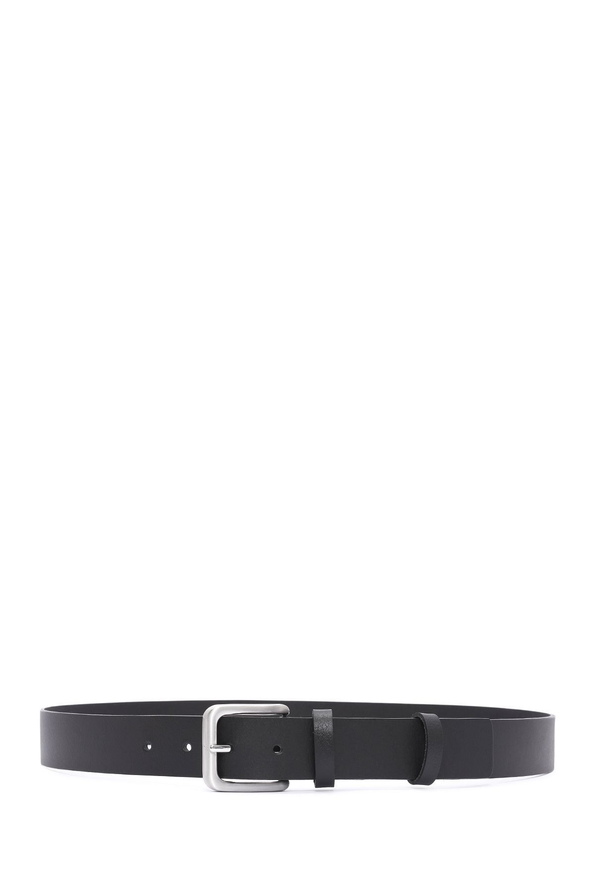 Derimod-Men's Black Leather Belt 000A2D 1305518 2