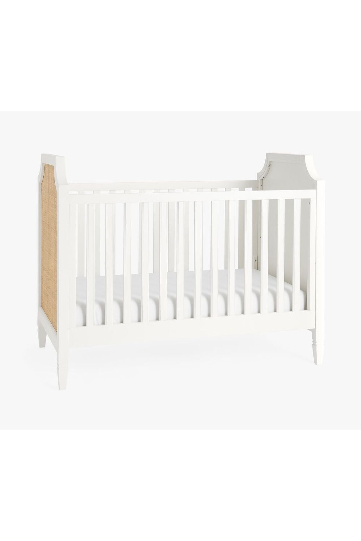 POTTERY BARN KIDS Ava Regency Bastonlu Uç Panel Beşik, Hollywood Esintili Dönüştürülebilir Beşik