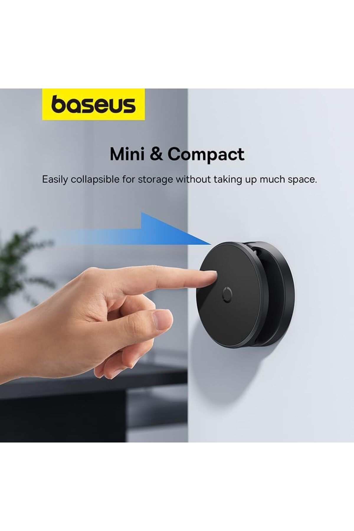 Baseus-MagPro Series Magnetic Car Phone Holder, 180° Adjustable Magnetic Phone Holder Mount 3