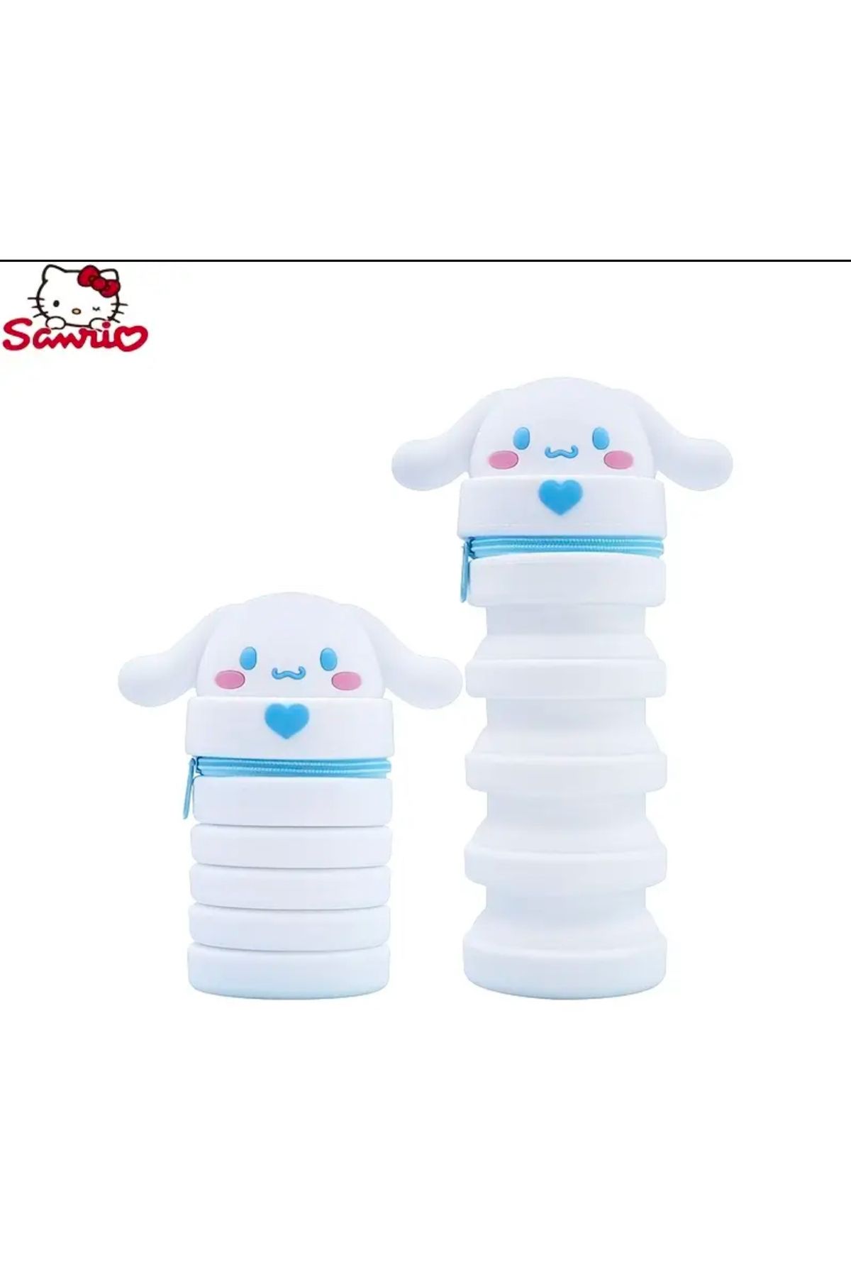 Kids fashion in Love Cinnamoroll Katlanabilir Silikon Kalemkutu