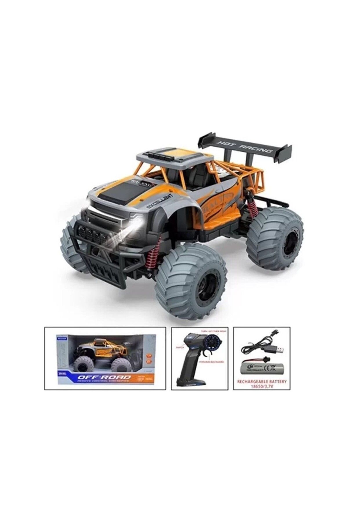 Vardem Uzaktan Kumandalı Full Fonksiyon 1:14 Şarjlı 2.4G Off-Road Araba