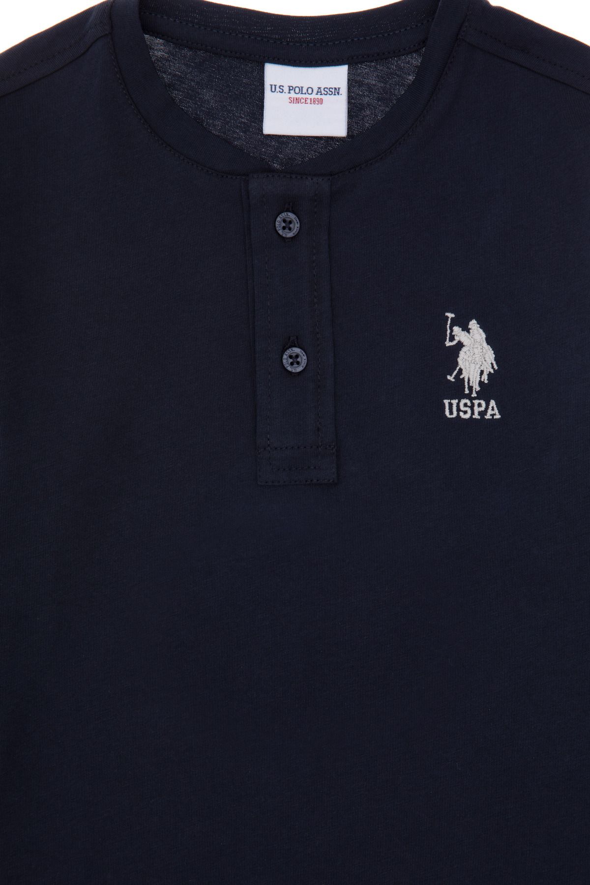 U.S. Polo Assn.-Boy's Navy Blue Basic Sweatshirt 50297420 -Vr033 4