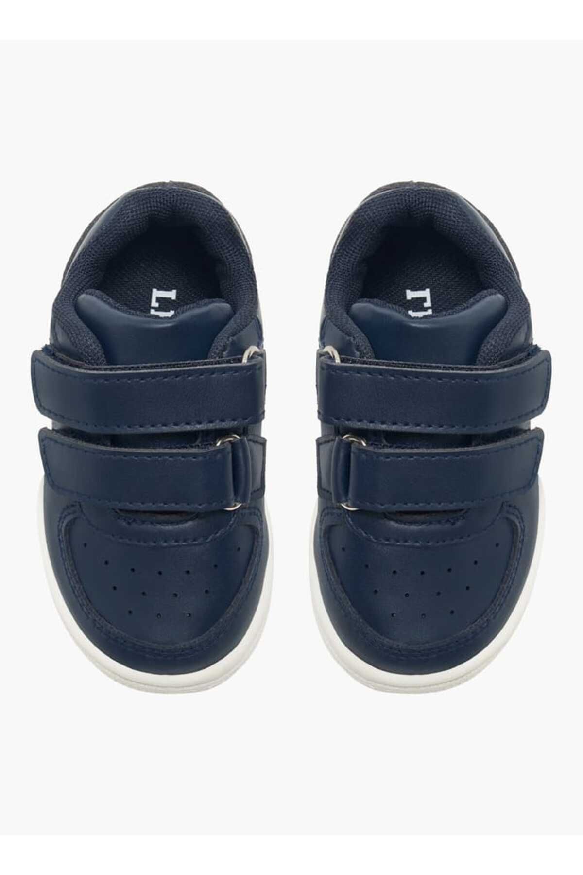 LBL by Shoexpress-Panelled Sneakers with Hook and Loop Closure 1