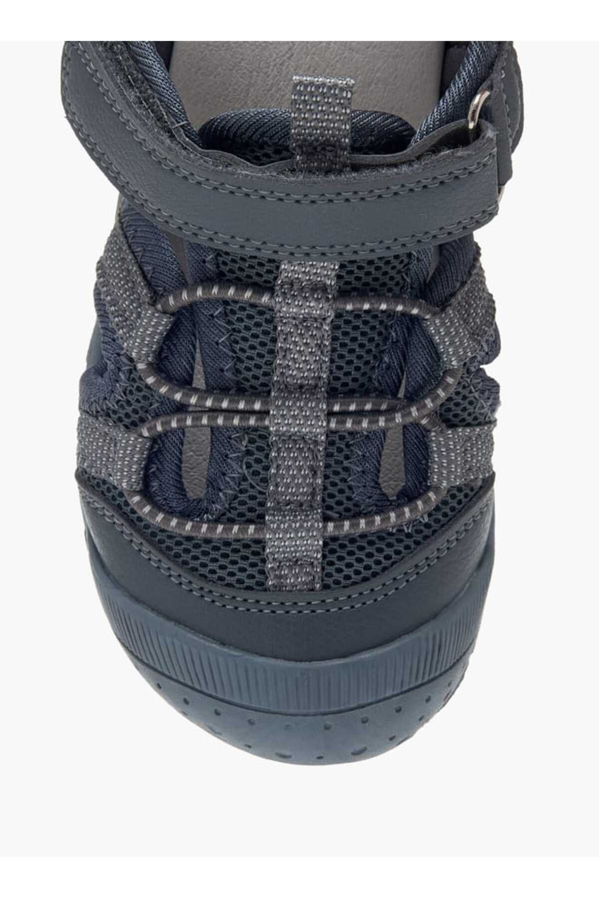 LBL by Shoexpress-Mesh Detail Sandals with Hook and Loop Closure 3
