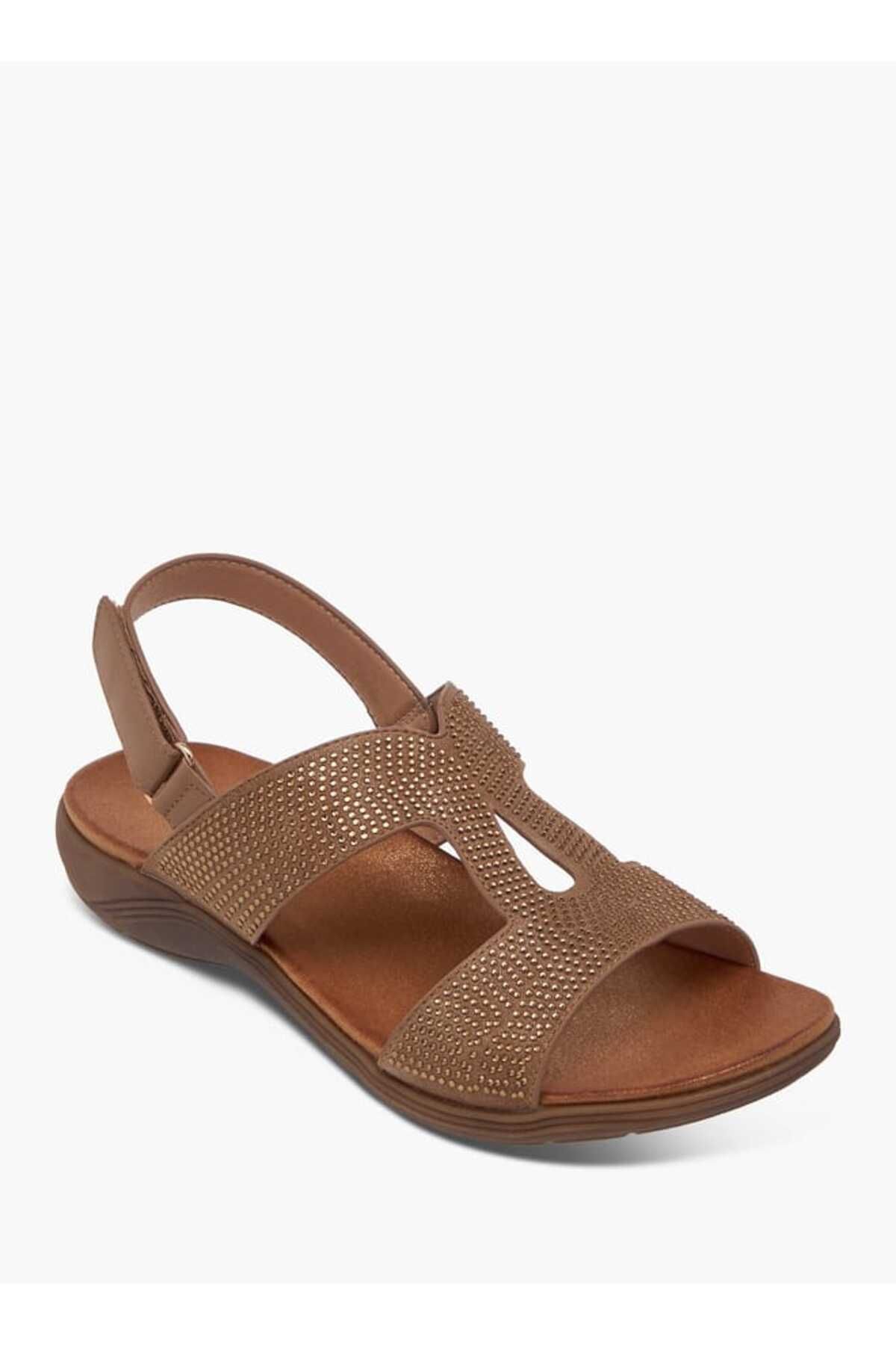 Le Confort-Embellished Sandals with Hook and Loop Closure 2