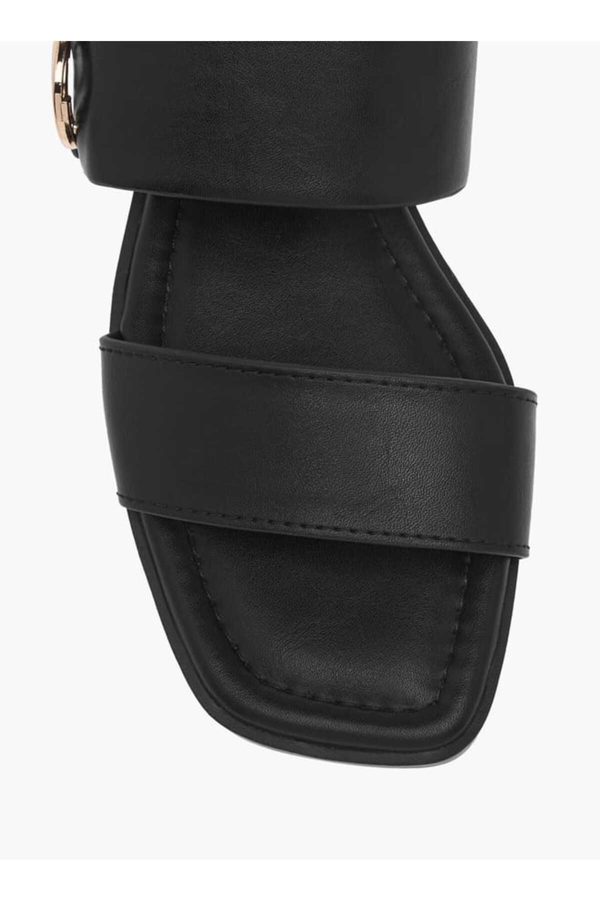 Celeste-Monogram Print Slip-On Sandals 4