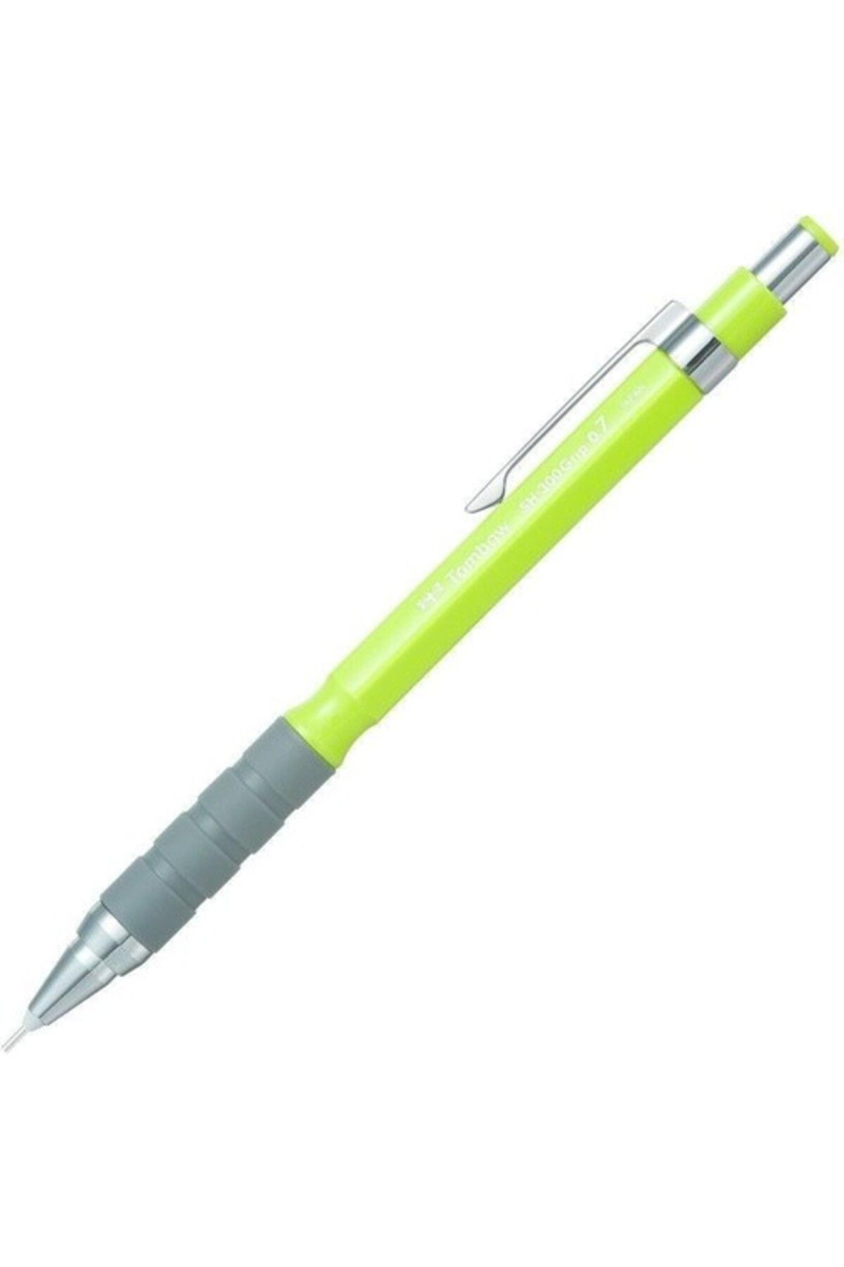 Tombow Sh-300 Gri̇p Mekani̇k Kurşun Kalem 0.7 Mm Li̇mon Yeşi̇li̇