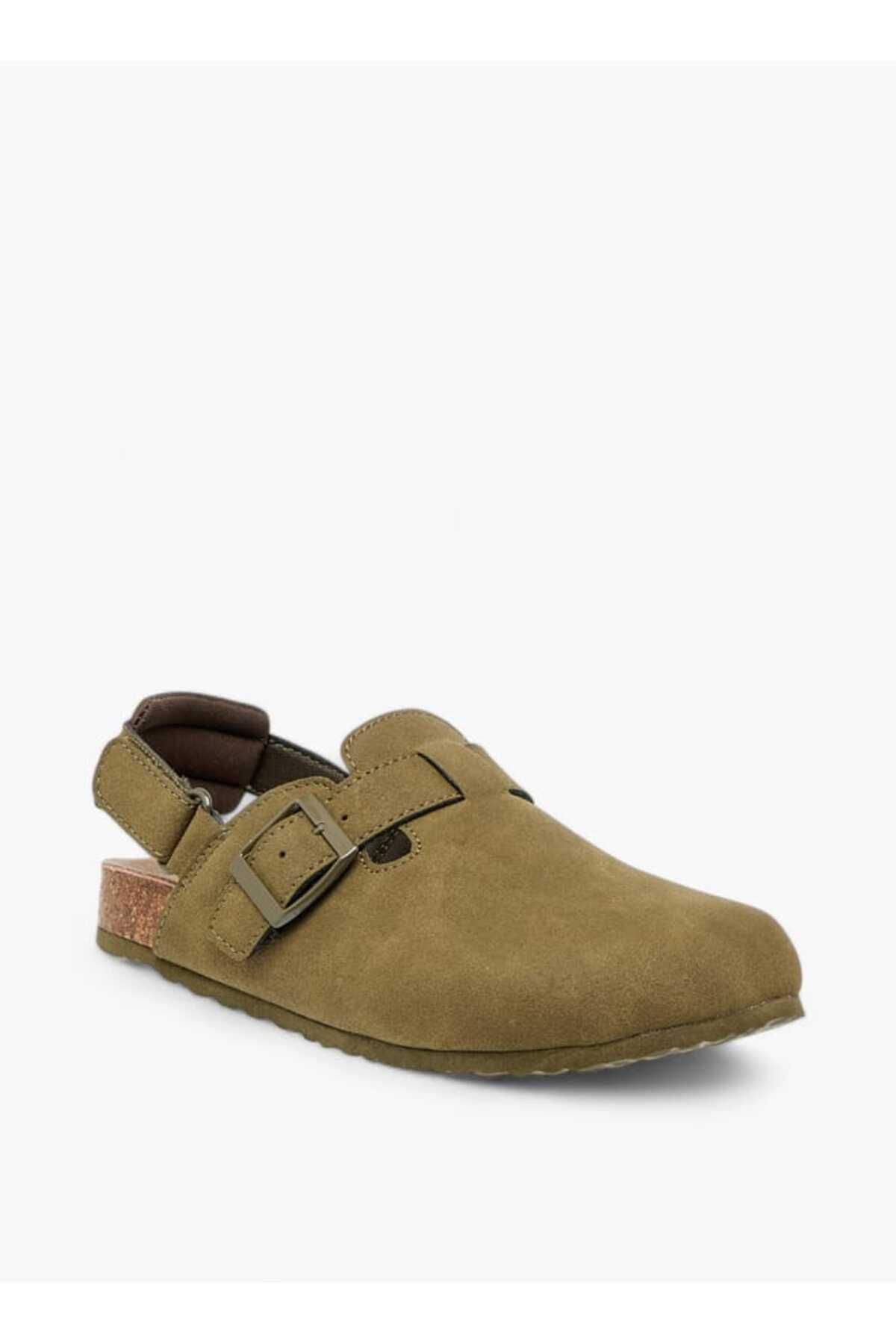Mister Duchini-Boys' Solid Closed Toe Sandals with Hook and Loop Closure 2
