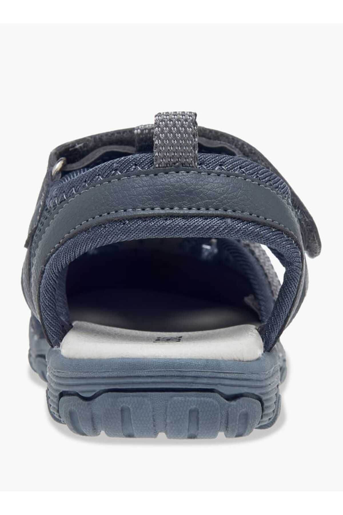 LBL by Shoexpress-Mesh Detail Sandals with Hook and Loop Closure 4