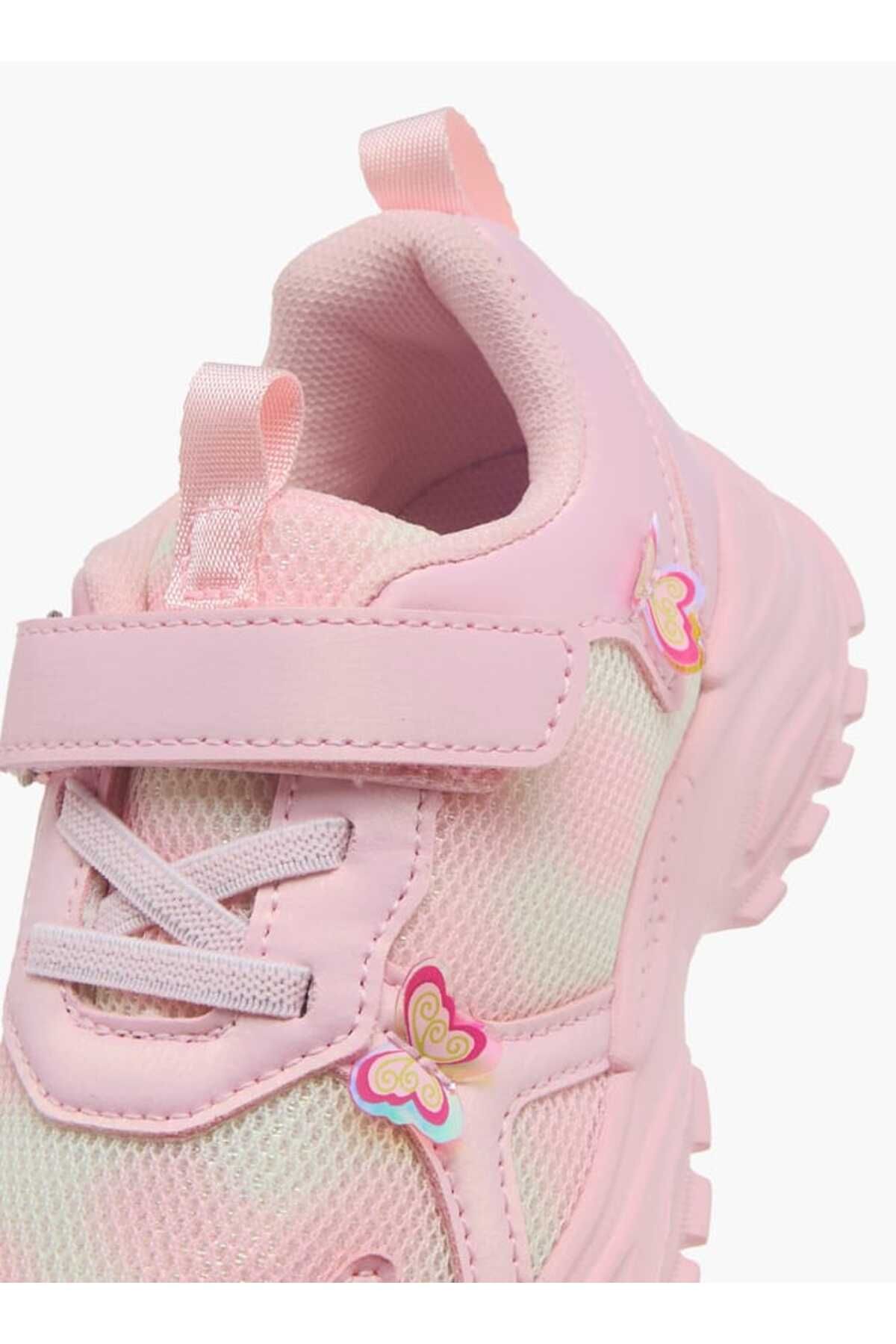 Flora Bella by Shoexpress-Flora Bella Ombre Print Sneakers with Hook and Loop Closure 4