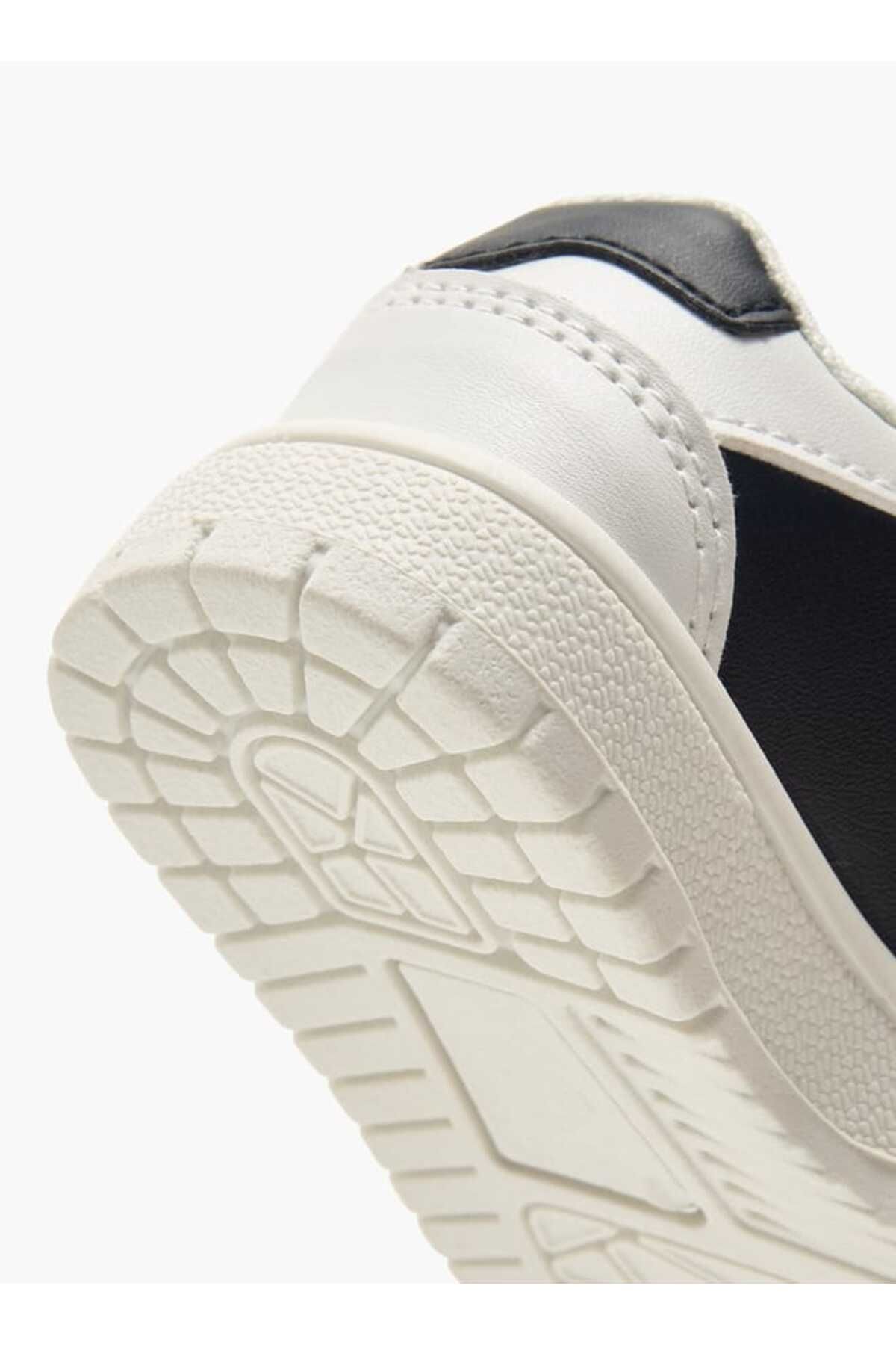 LBL by Shoexpress-Panelled Sneakers with Hook and Loop Closure 5