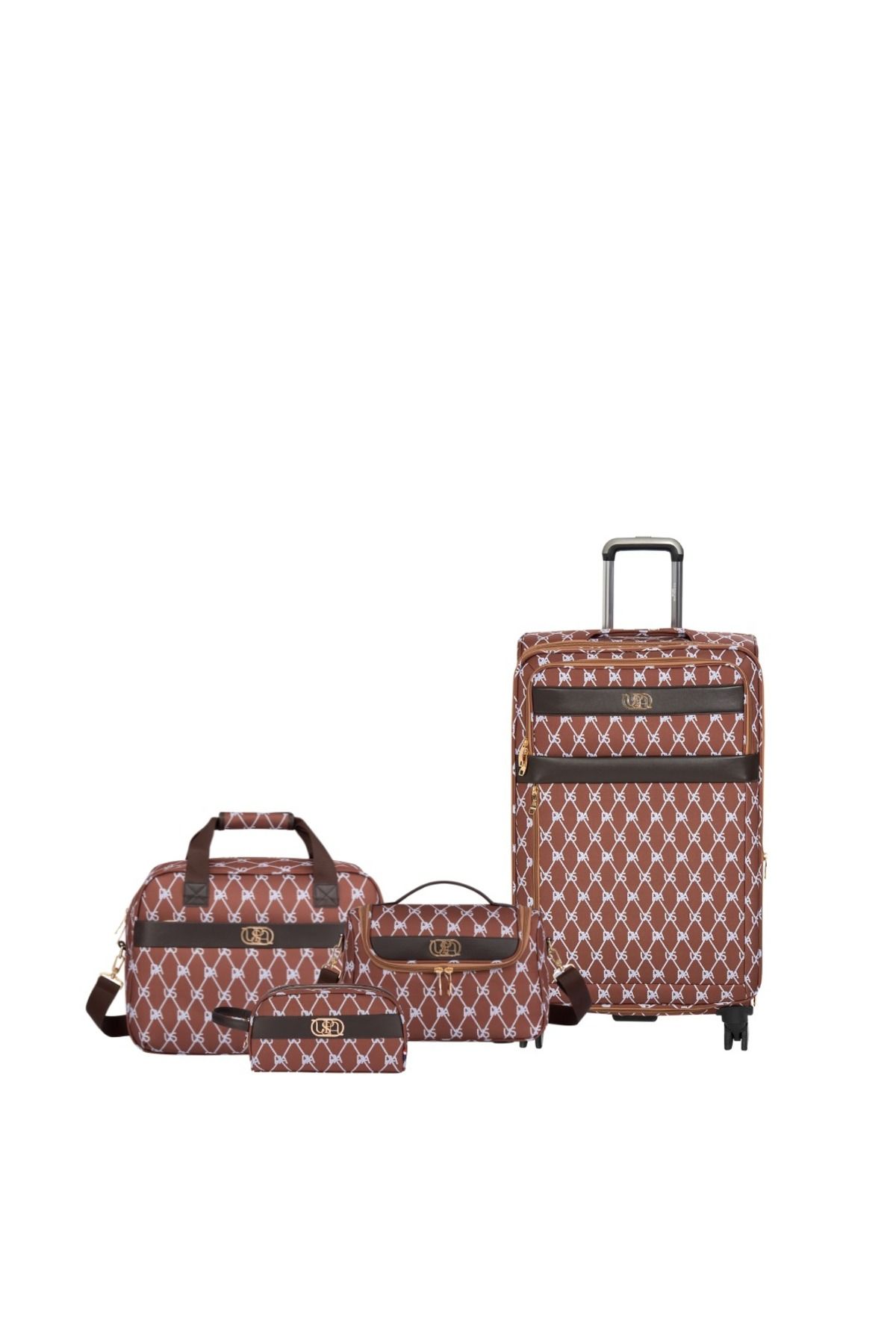 BASE. چوگان. Assn. ست چمدان سایز متوسط ​​Unisex PLVLZSETB24041204022 U.S. Polo Assn.