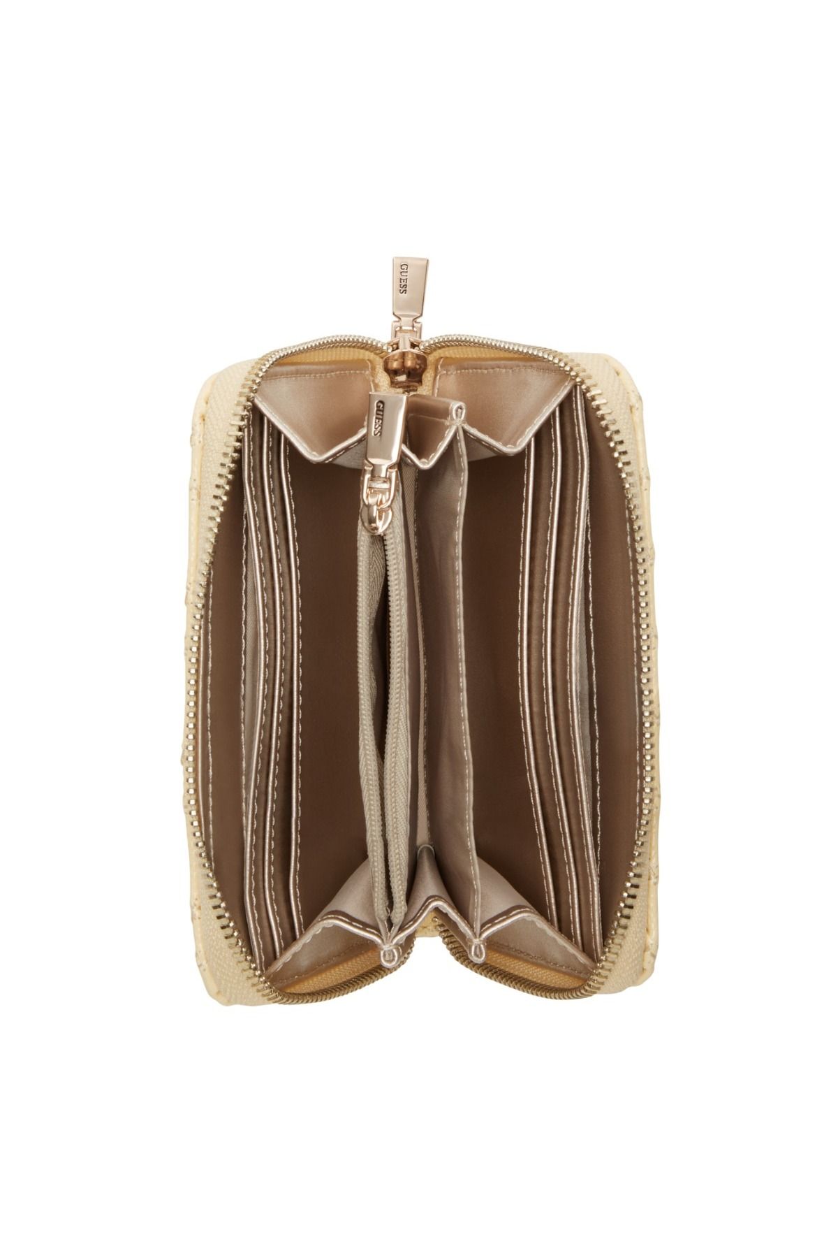 Guess-Adi Damen Reißverschluss-portemonnaie Gelb Swgg93-6400-ply 5