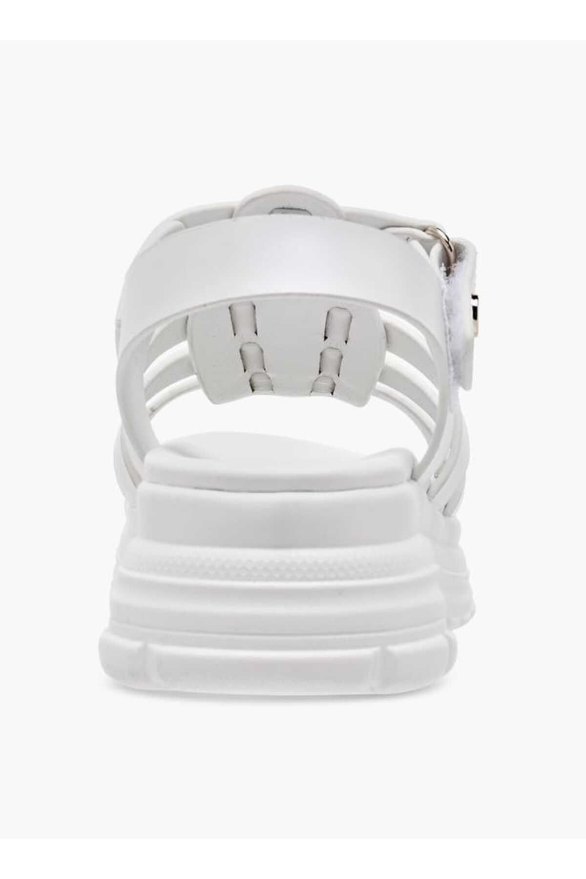 Le Confort-Le Confort Solid Chunky Sole Strap Sandals with Hook and Loop Closure 4