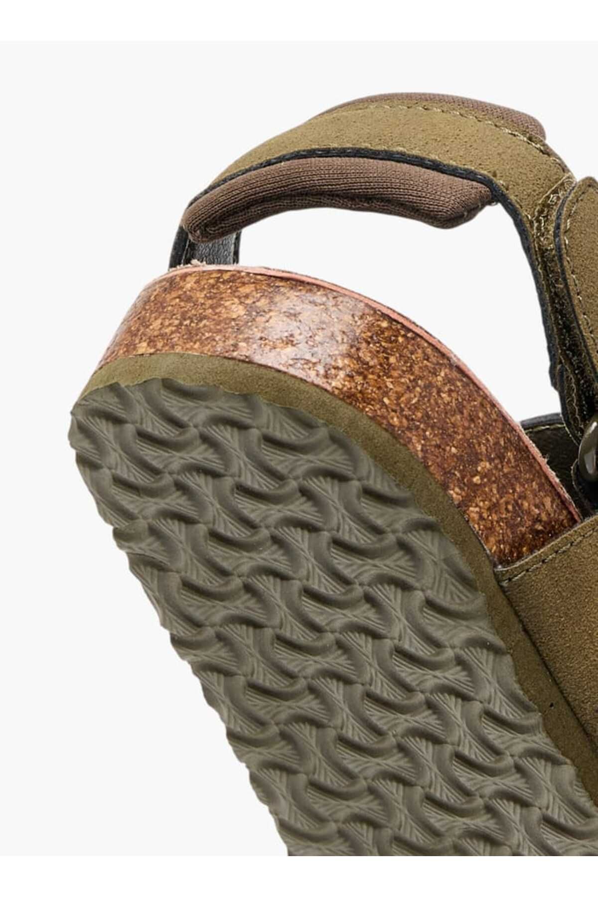 Mister Duchini-Boys' Solid Closed Toe Sandals with Hook and Loop Closure 5