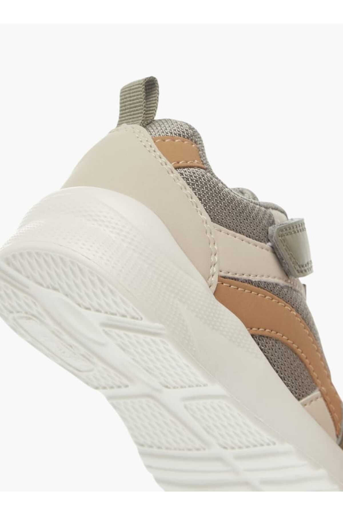 LBL by Shoexpress-Panelled Sneakers with Hook and Loop Closure 5
