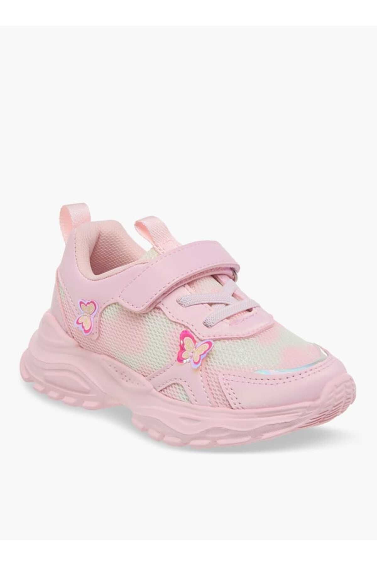 Flora Bella by Shoexpress-Flora Bella Ombre Print Sneakers with Hook and Loop Closure 2